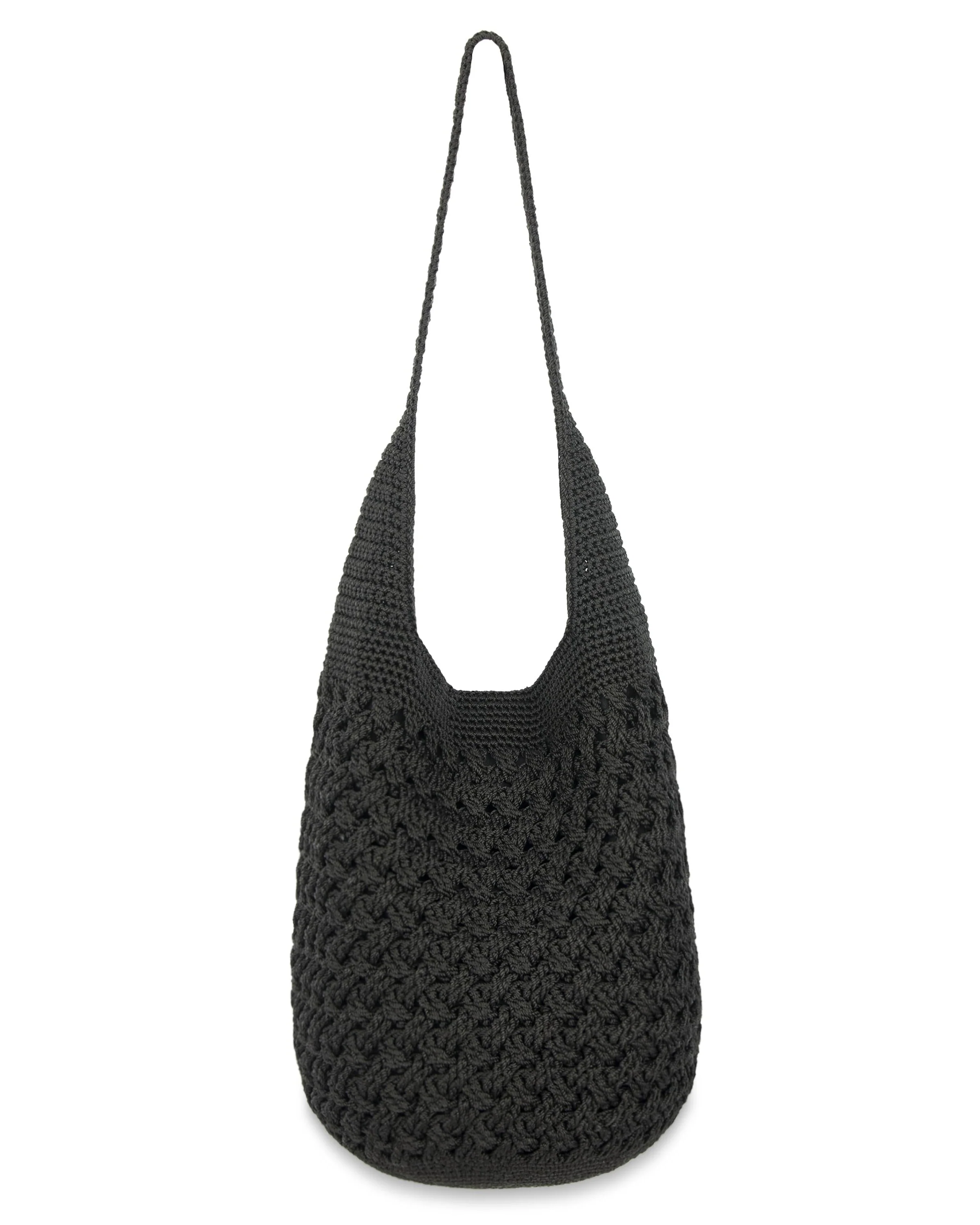 120 Hobo - Hand Crochet - Black Cozy Weave - Image 4