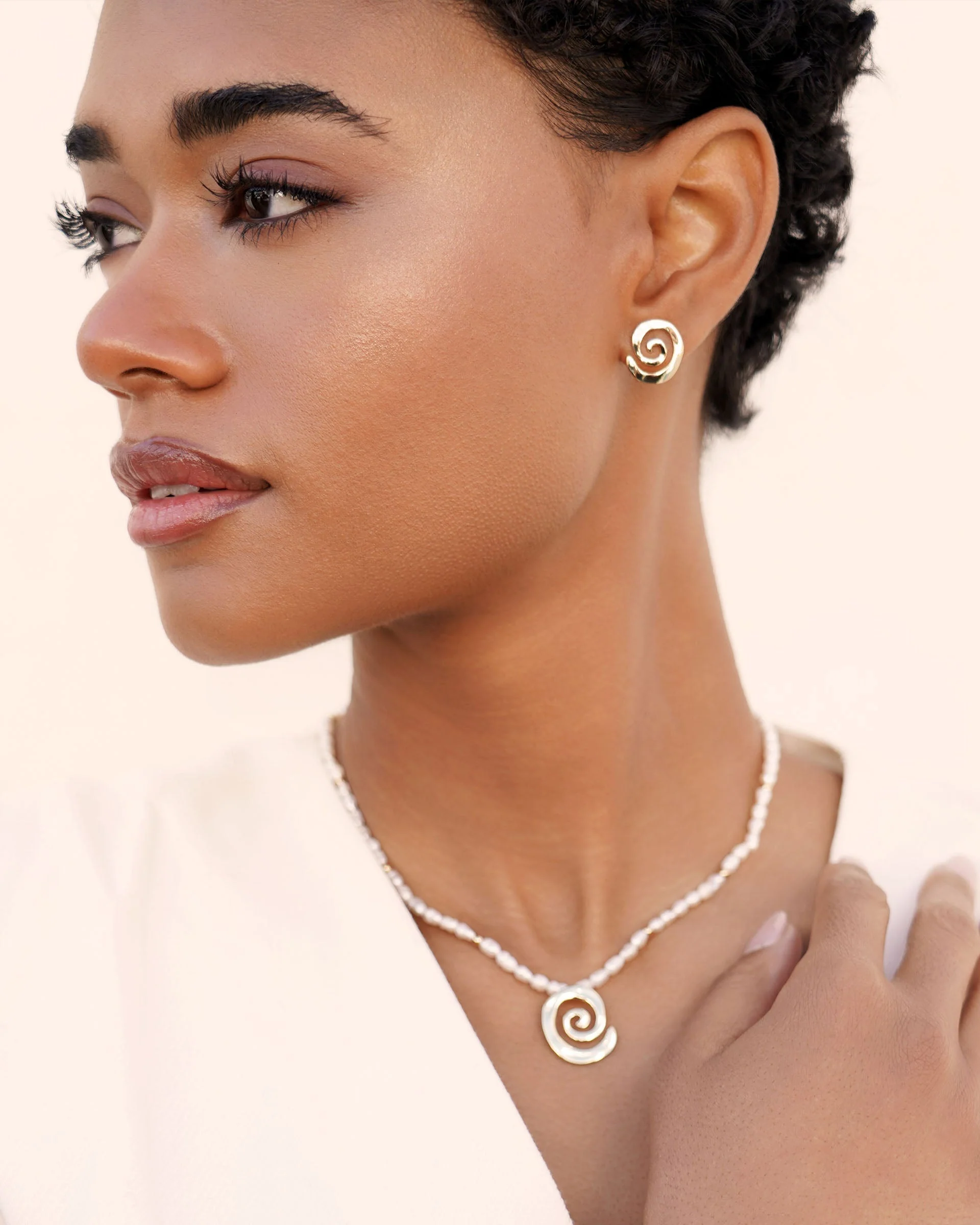 Aura Swirl Studs - Image 7