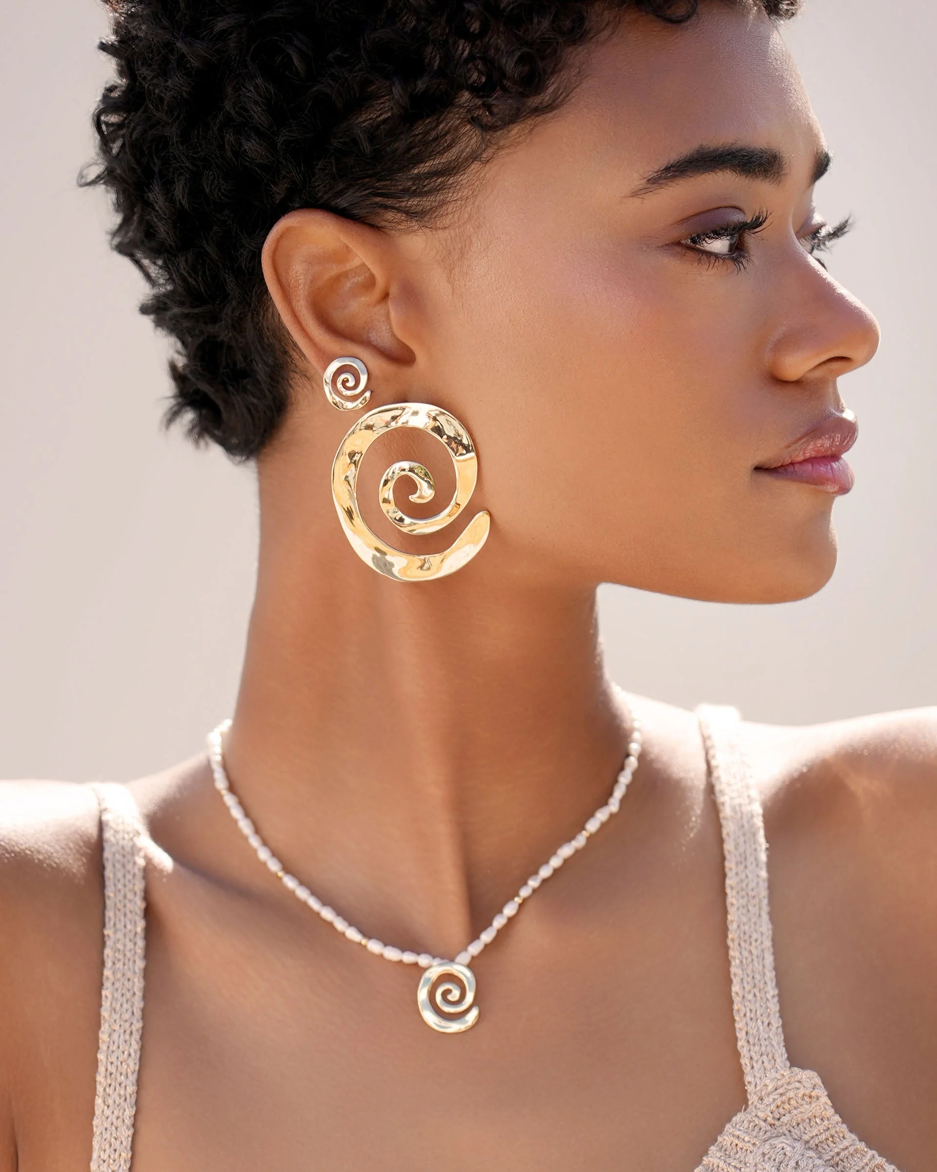 Aura Swirl Studs - Image 9