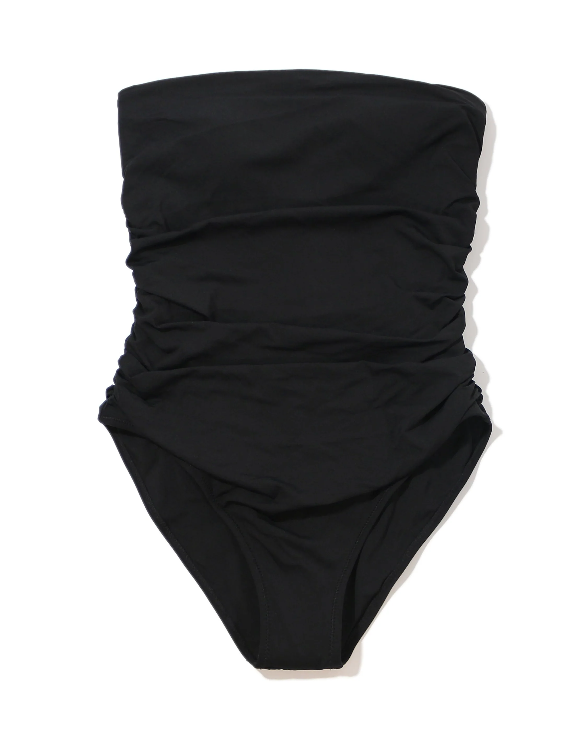 Bandeau One Piece Swimsuit Black - Image 2