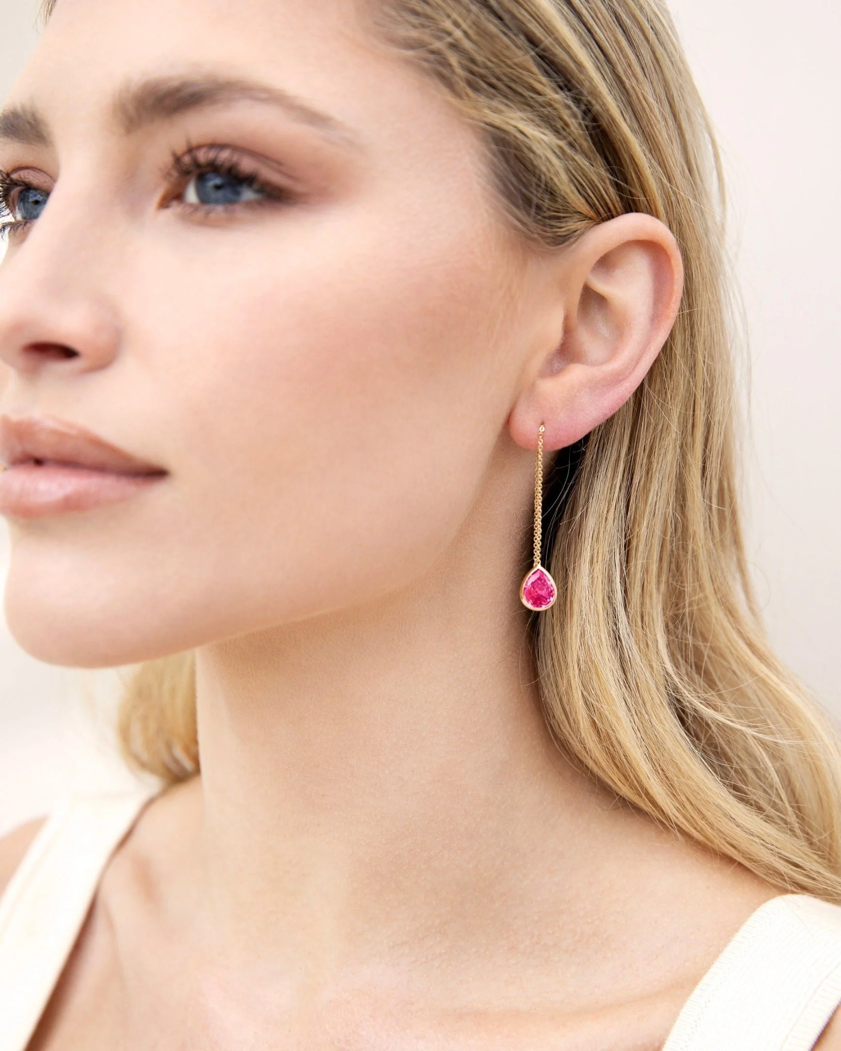 Barely There Chain and Crystal Dangle Earrings - Image 16