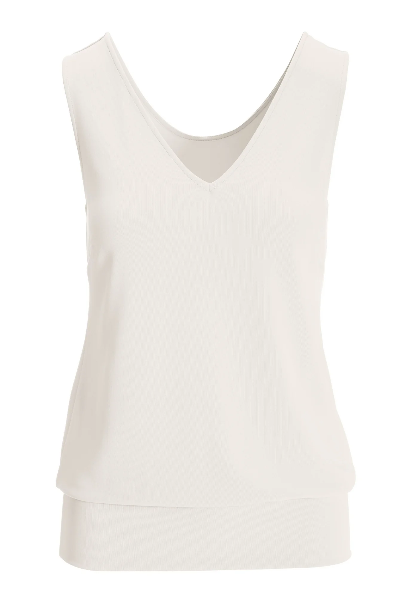 Beyond Travel Sleeveless Blouson Top Ivory Coast - Image 2