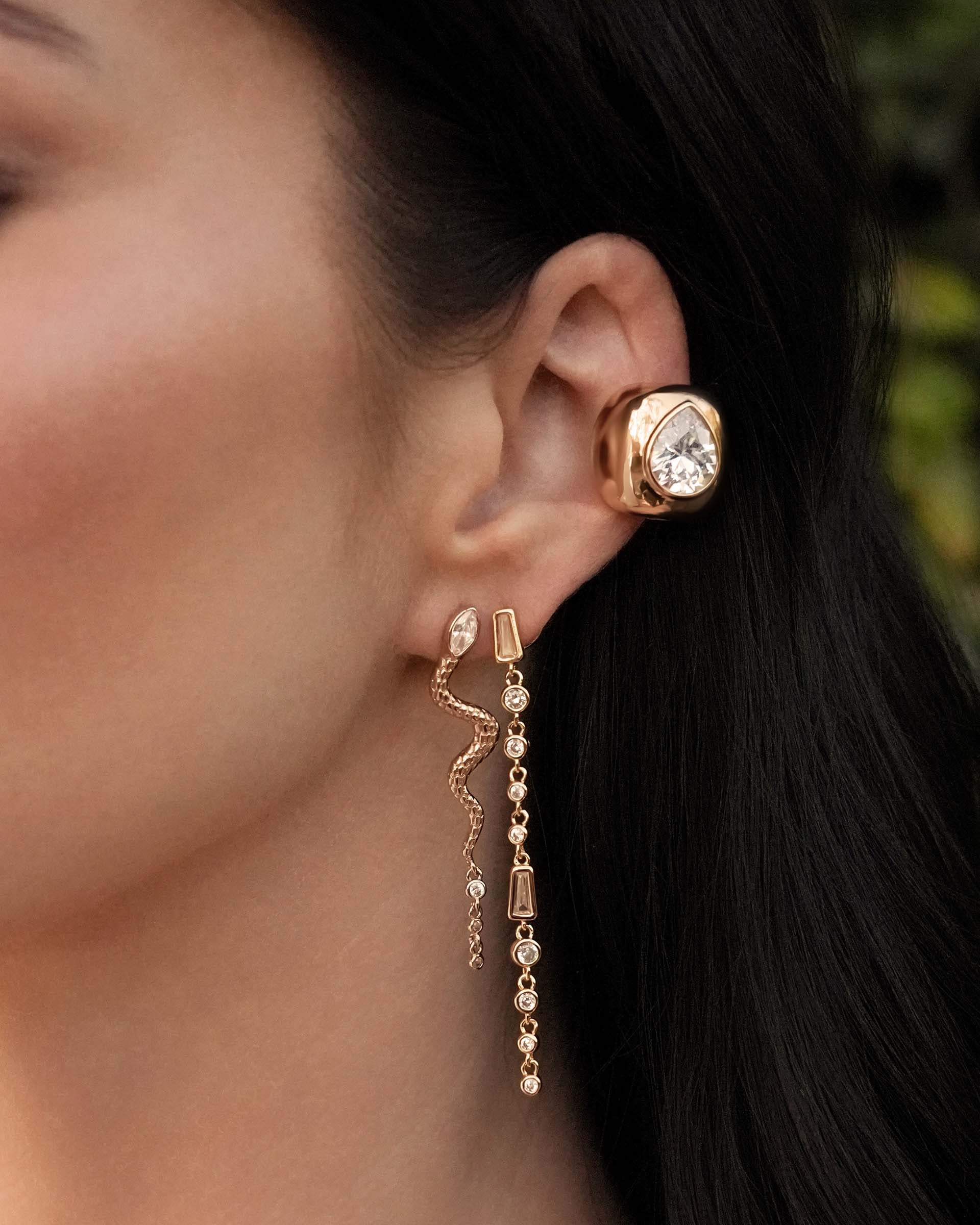Bold Crystal Ear Cuff - Image 6