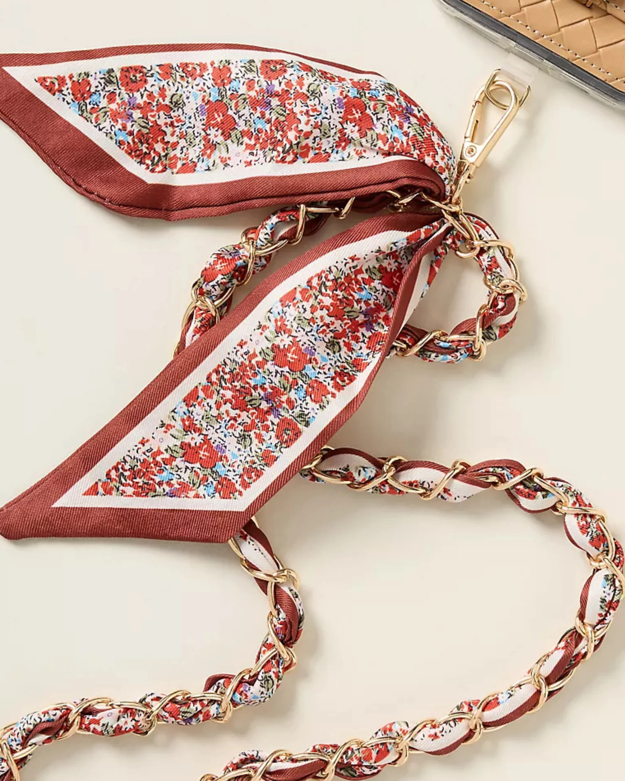 Bordeaux Crossbody Phone Chain - Image 2