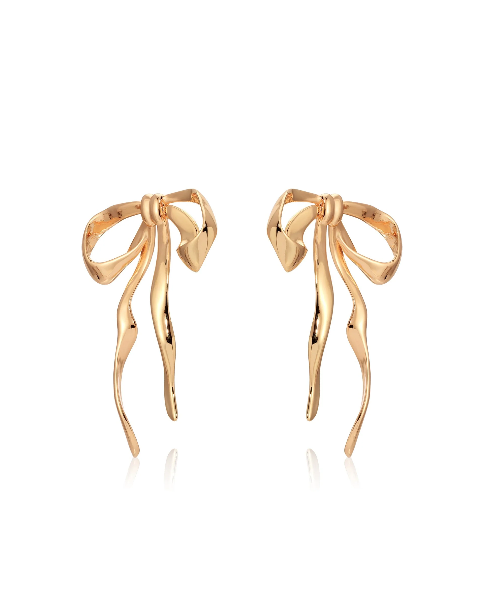 Bow Organica Earrings - Image 3
