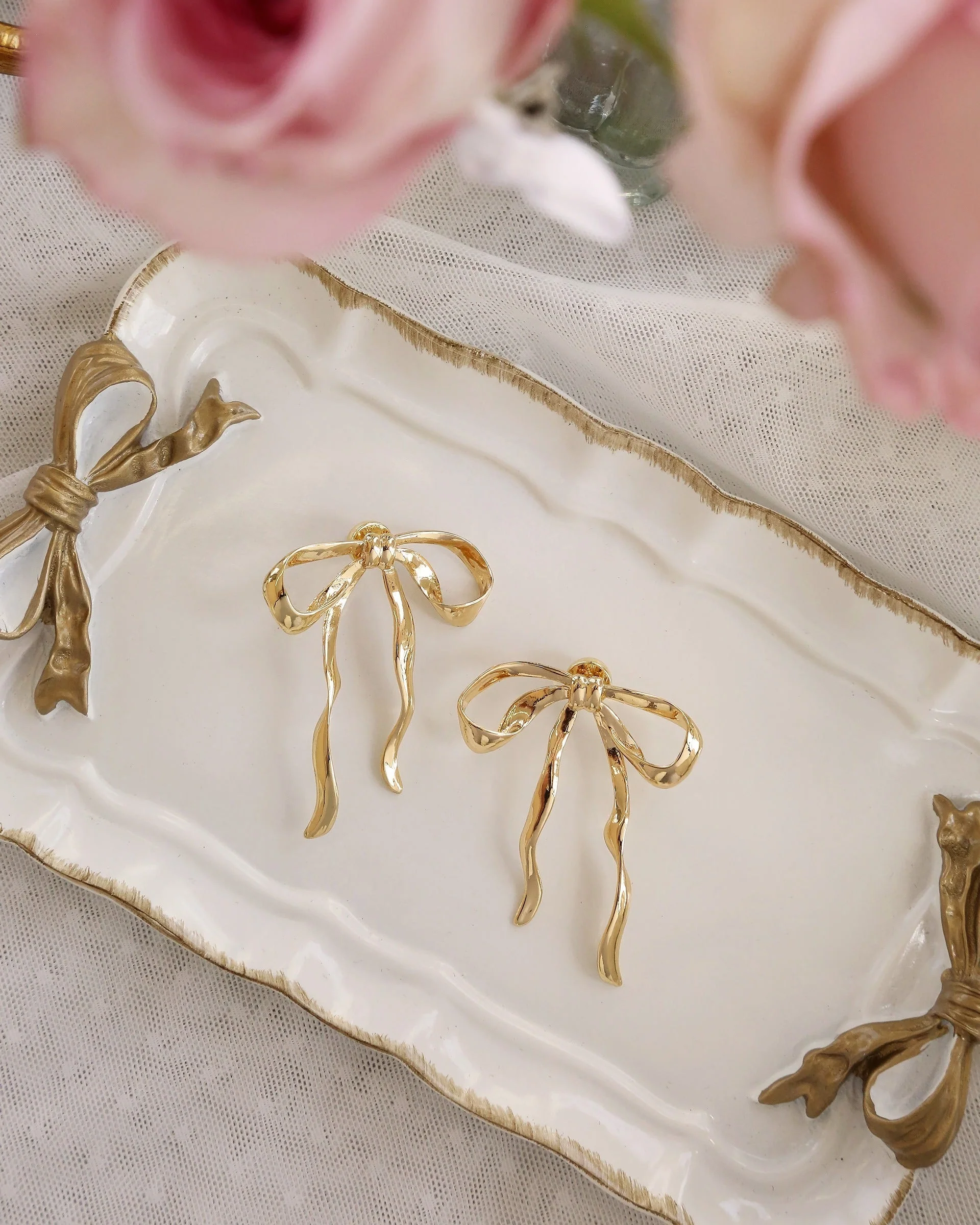 Bow Organica Earrings - Image 7
