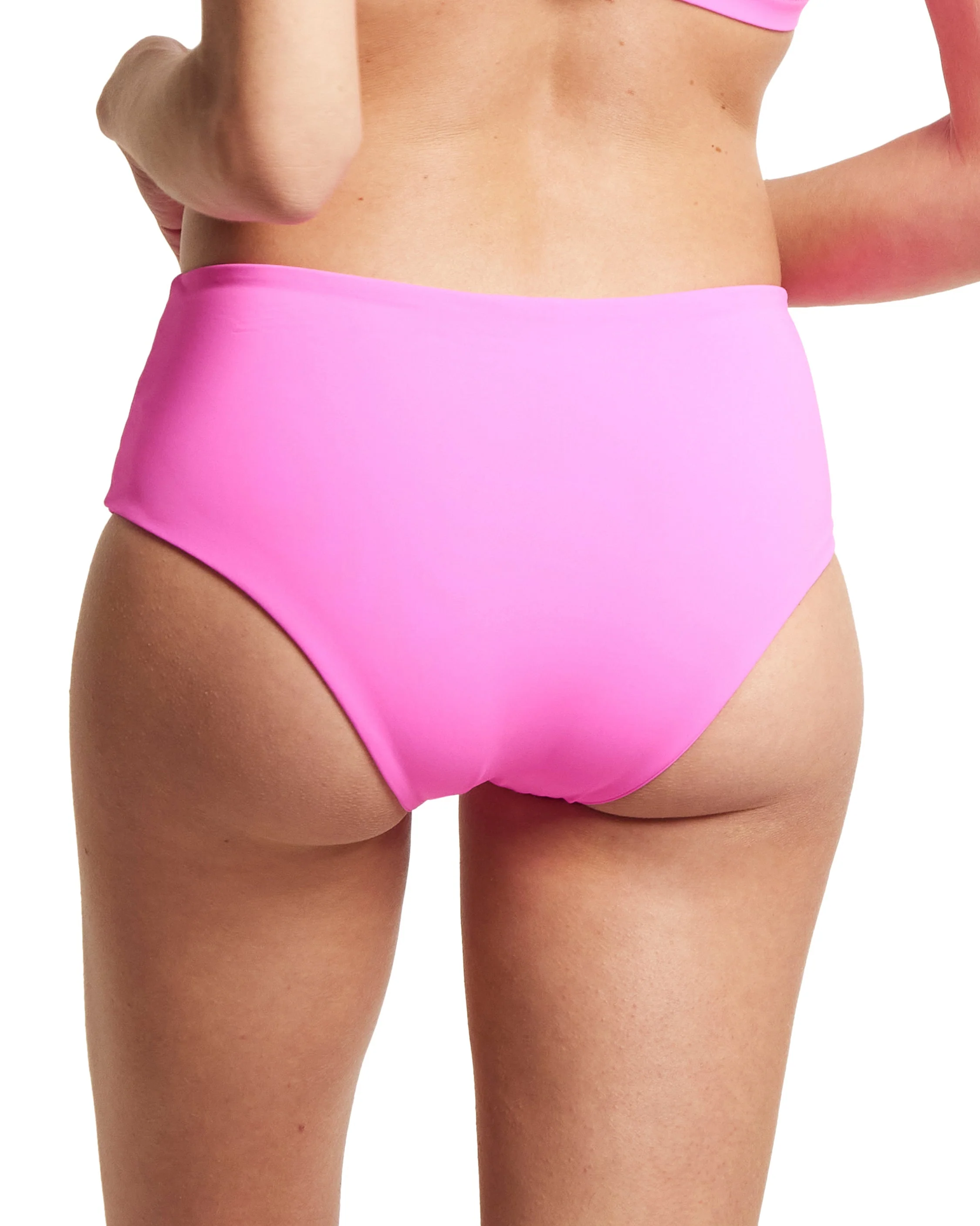 Boyshort Swimsuit Bottom Unapologetic Pink - Image 3