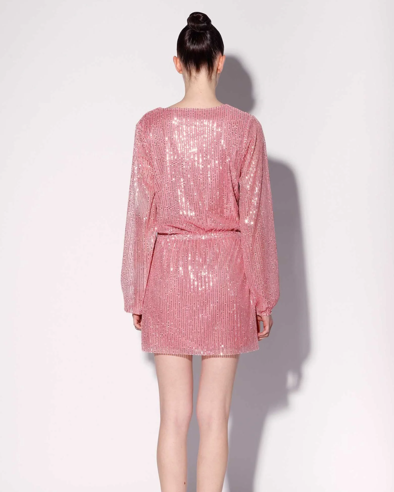 Callypso Dress, City Sequin Rose - Image 4