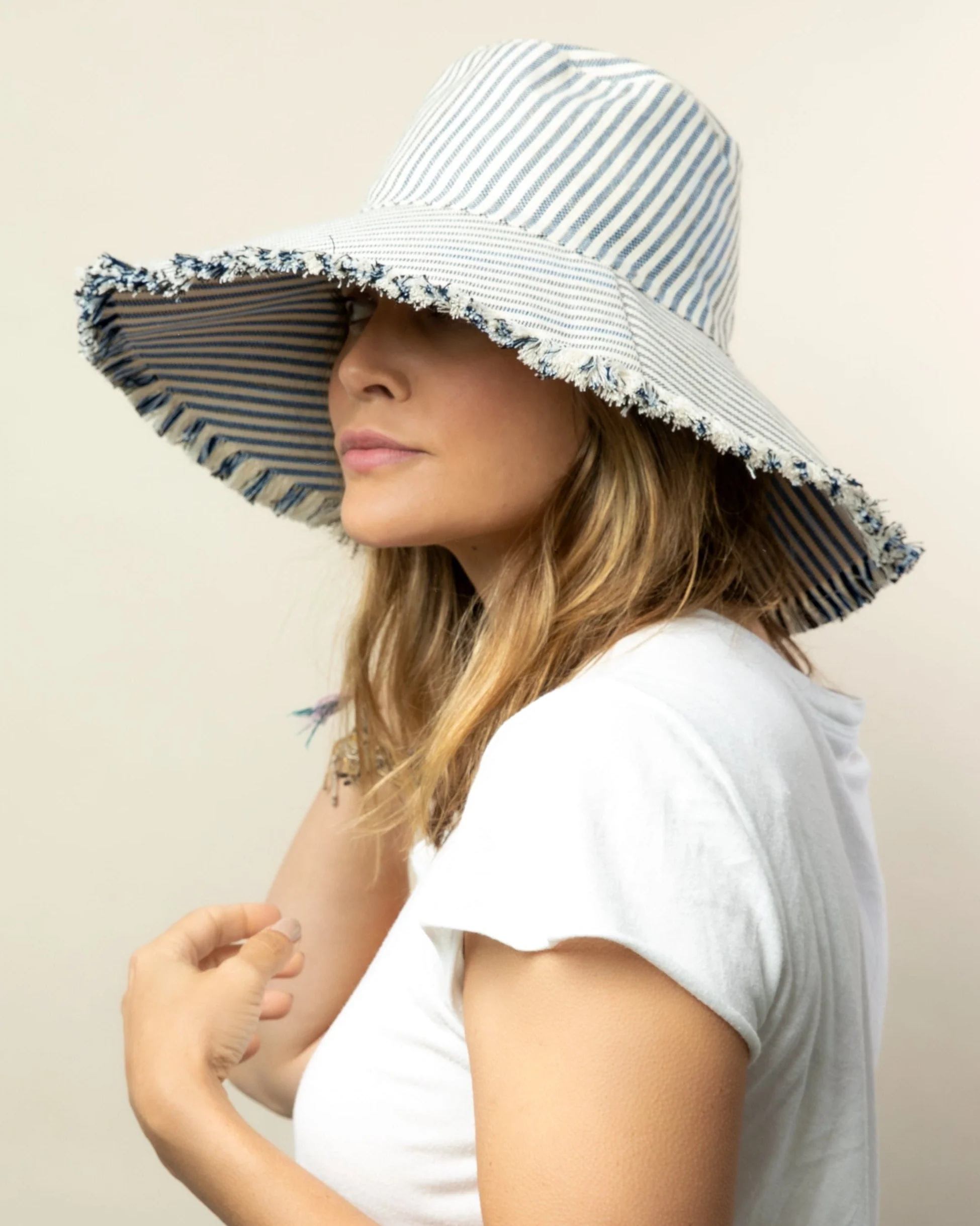 Canvas Packable Sun Hat - Image 3