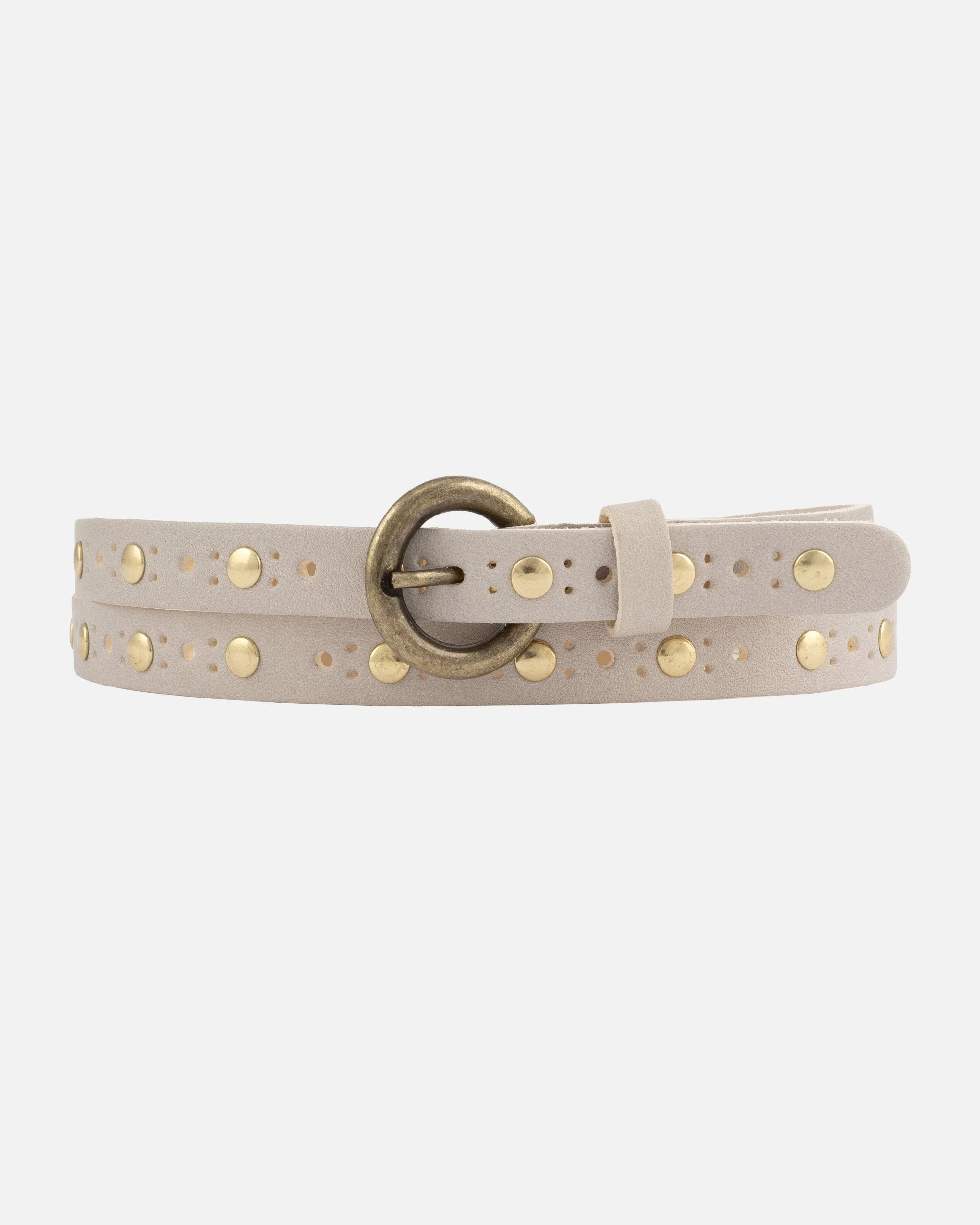 Chloe | Vintage Studded Skinny Belt - Image 7