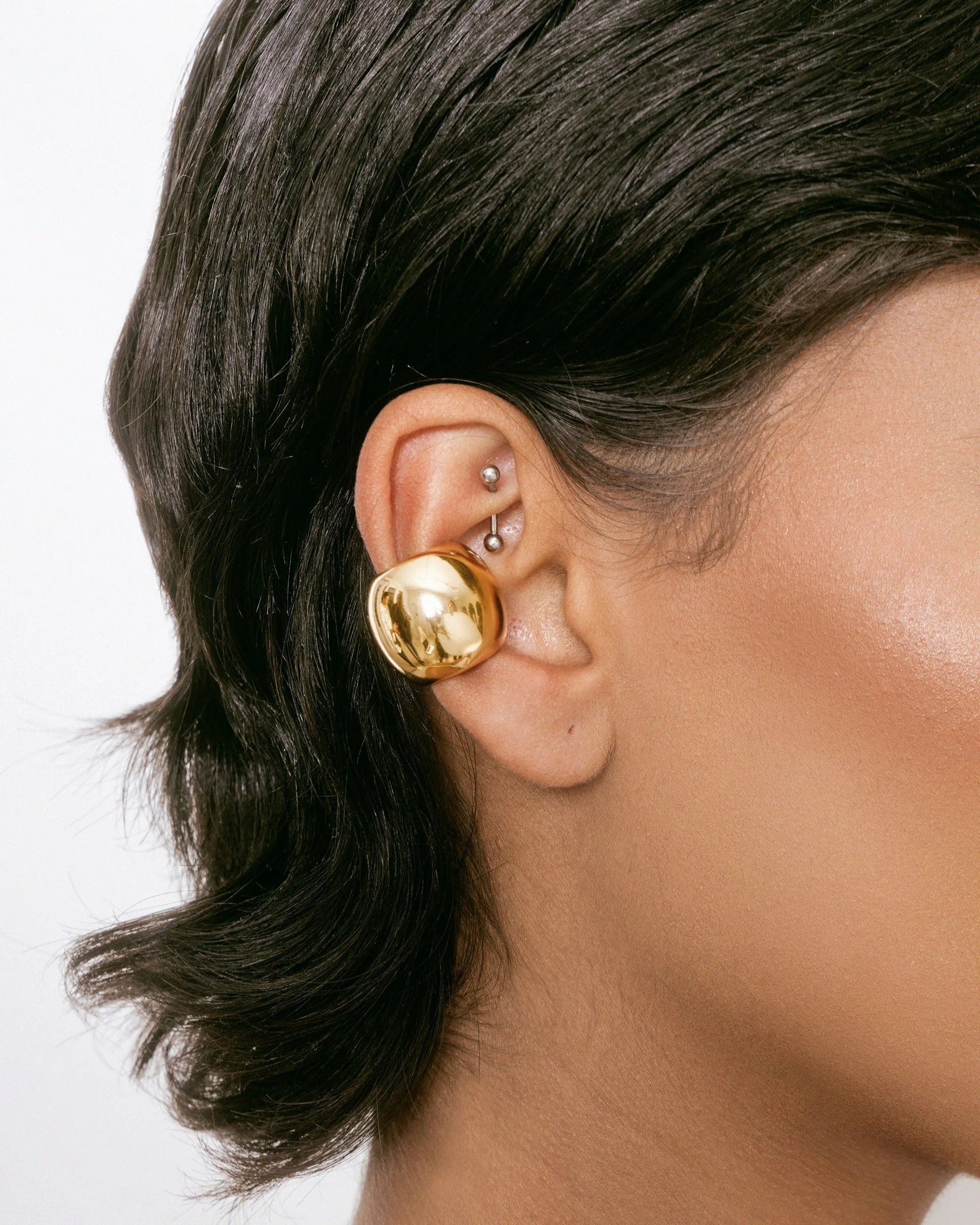 Chunky Metal Ear Cuff - Image 2