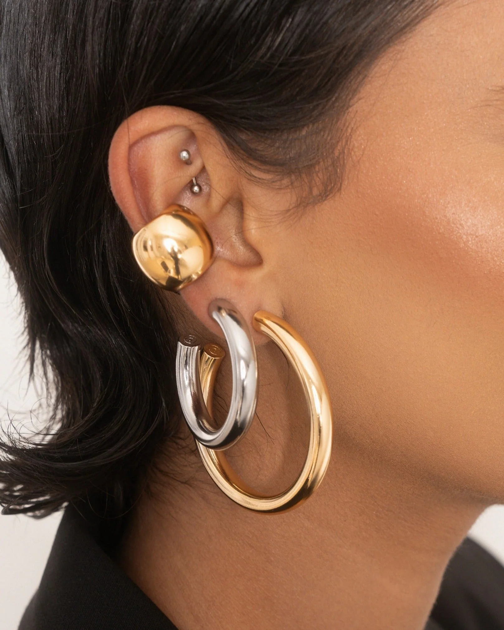 Chunky Metal Ear Cuff - Image 4