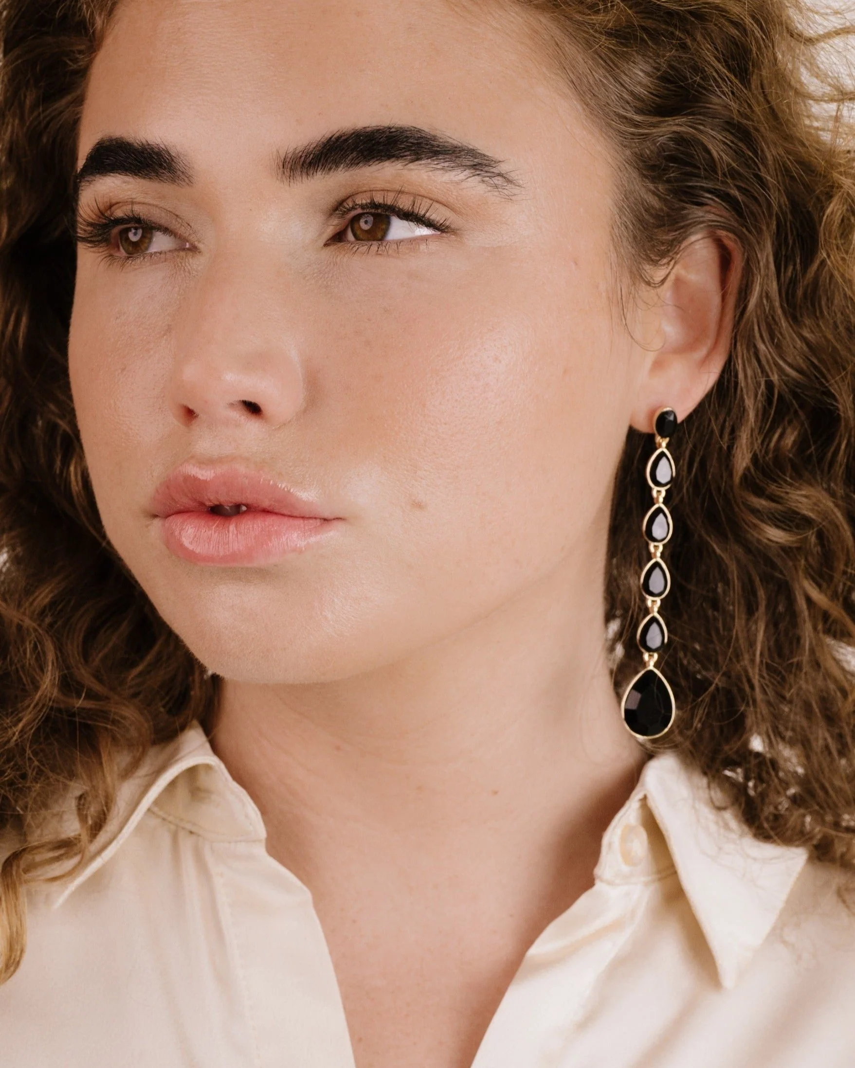 Crystallized Drop Earrings - Image 7