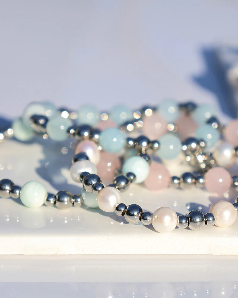 Day by Day Collection- Hemimorphite Gemstone Bracelet - Image 3