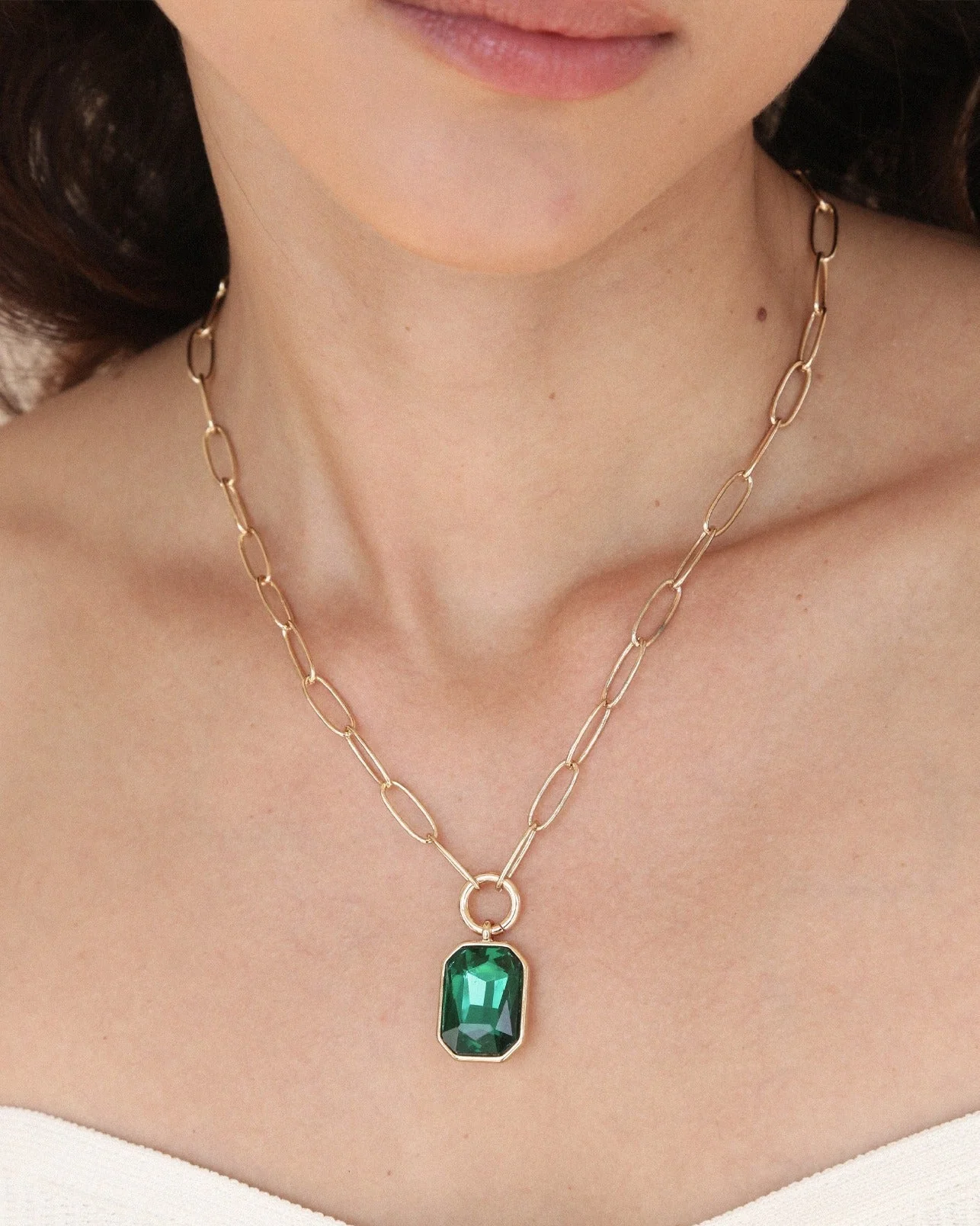 Deco Pendant Necklace - Image 4