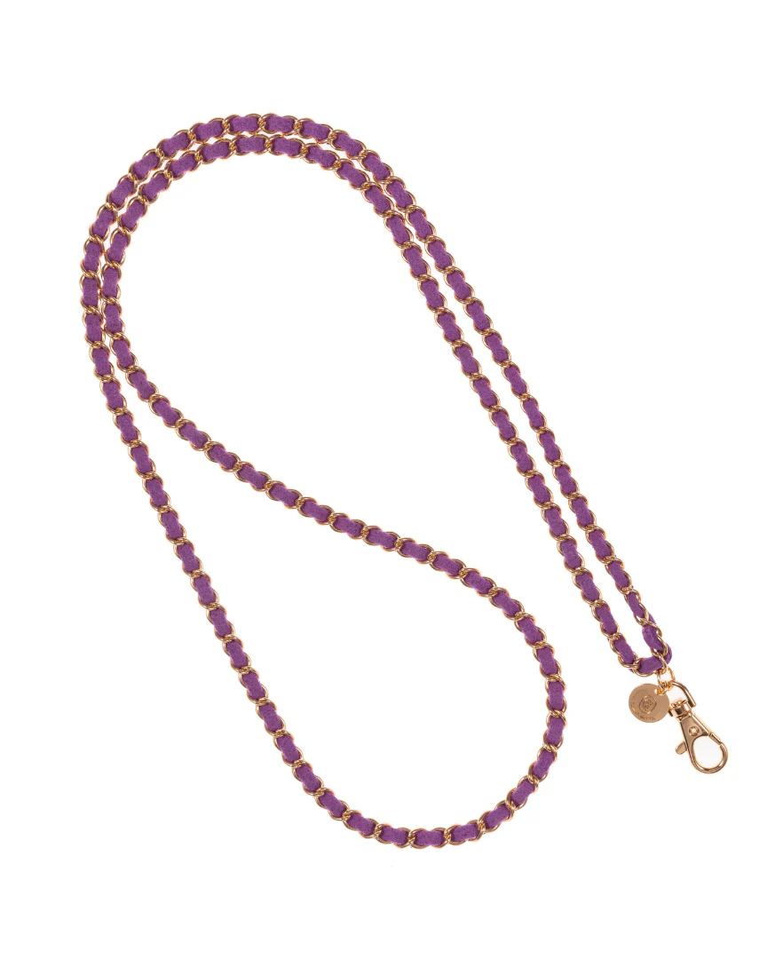 Deep Purple Crossbody Phone Chain - Image 2