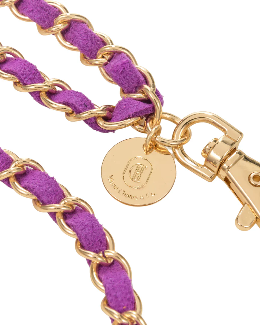 Deep Purple Crossbody Phone Chain - Image 3