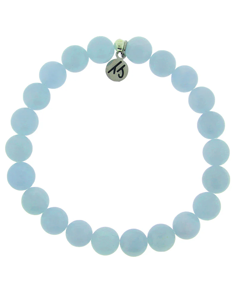 Defining Bracelet- Mystic Bracelet with Blue Aquamarine Gemstones
