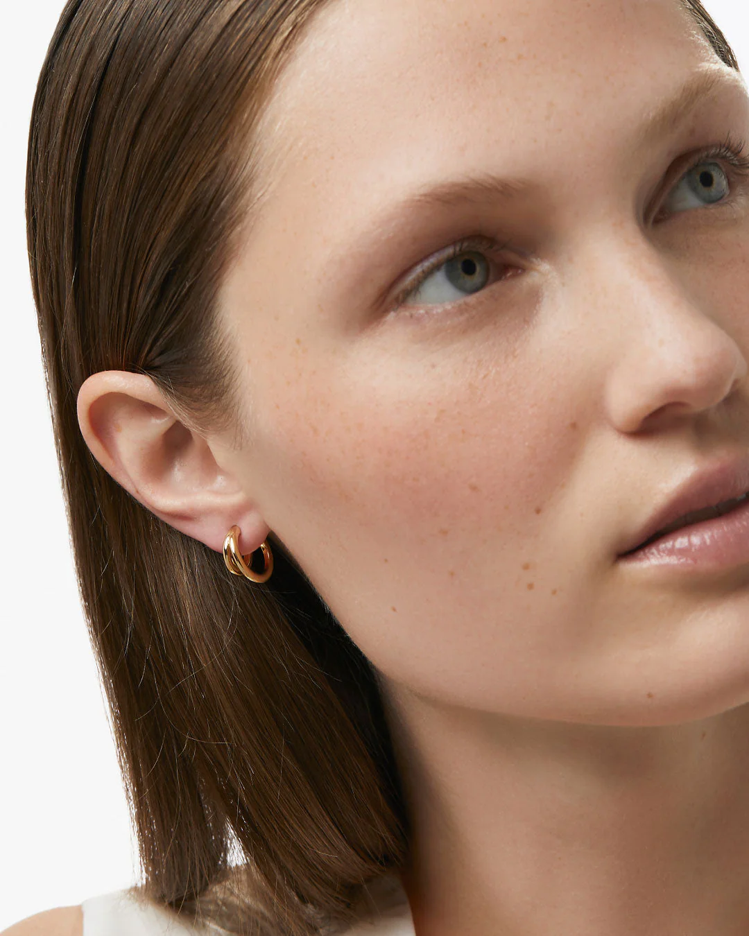 Double Hoop Earrings - Scarlett - Image 5