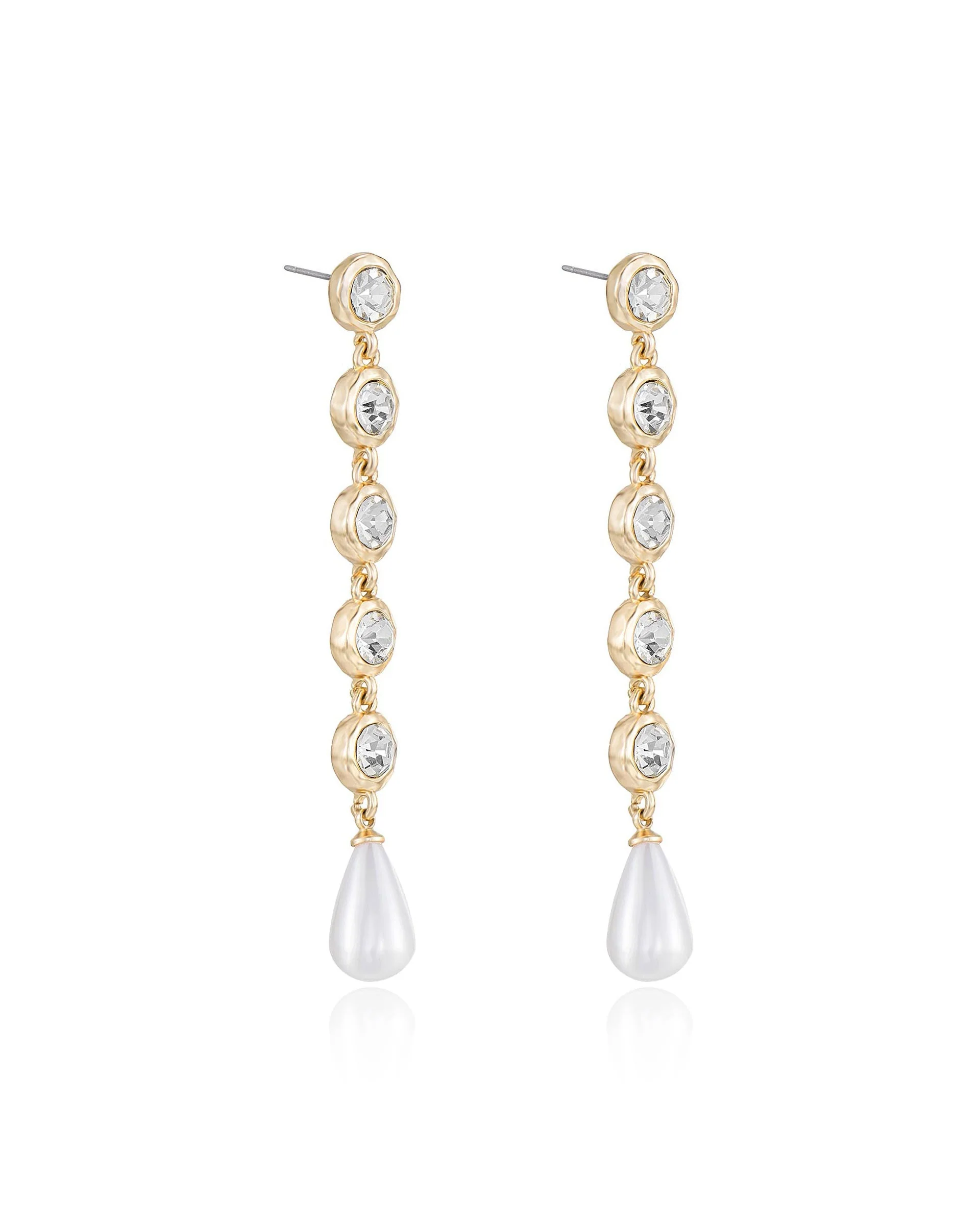 Elegantly Modern Dangle Earrings - Image 3