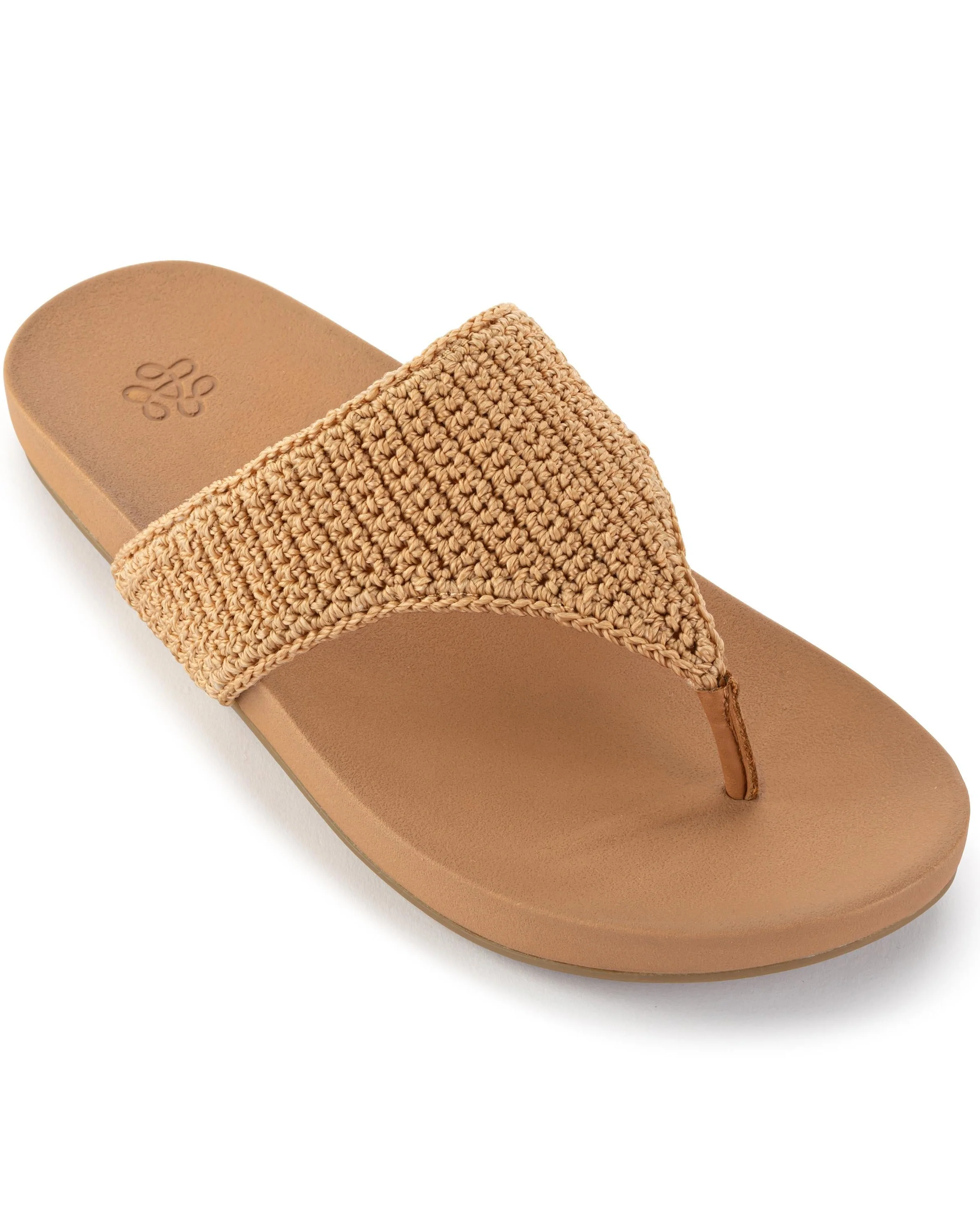 Everly Sandal - Hand Crochet - Bamboo - Image 2