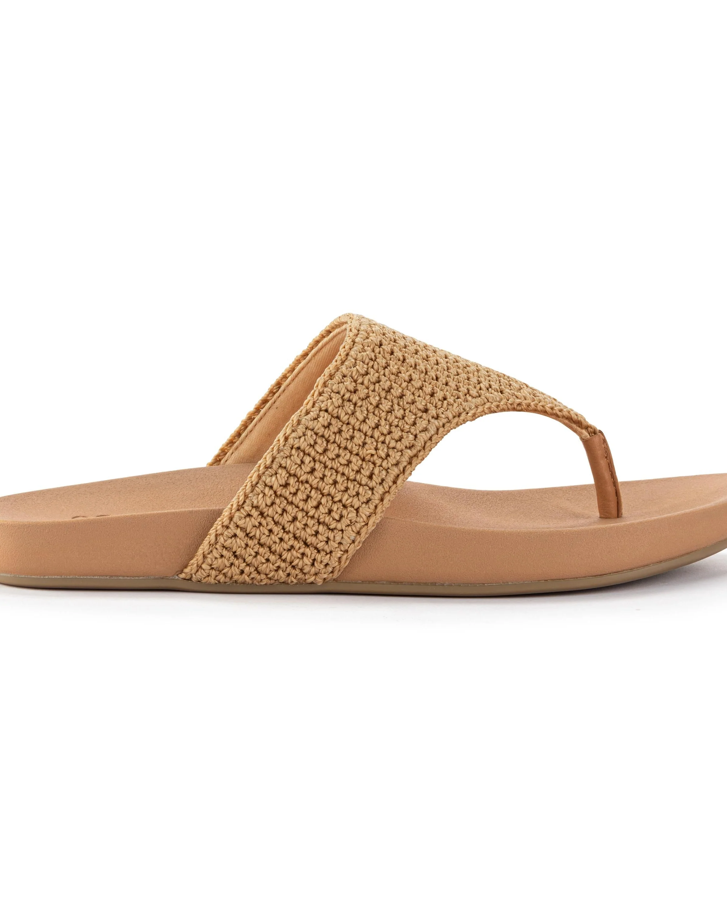 Everly Sandal - Hand Crochet - Bamboo - Image 3