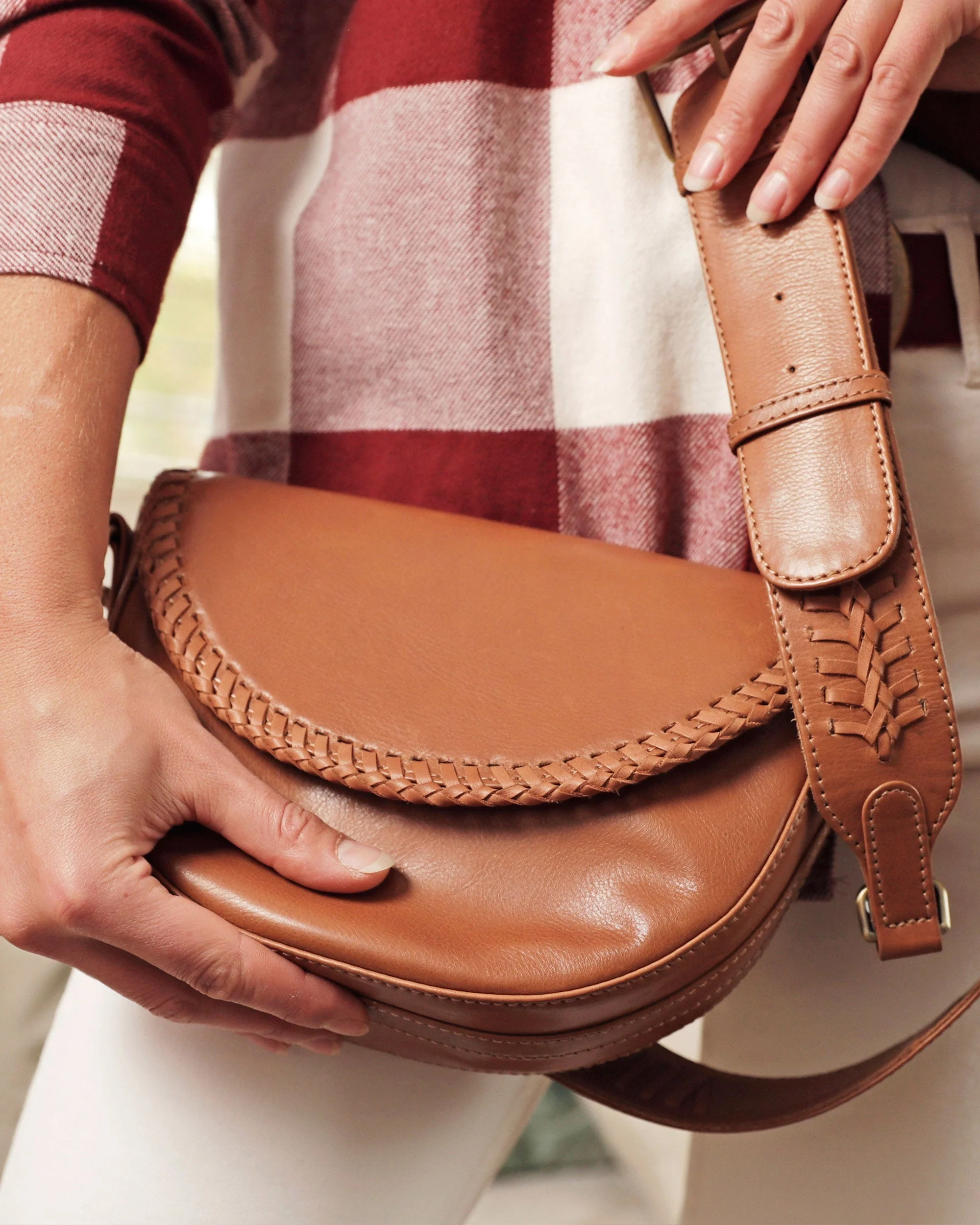 Fletcher | Leather Guitar Strap Crossbody Bag - Image 11