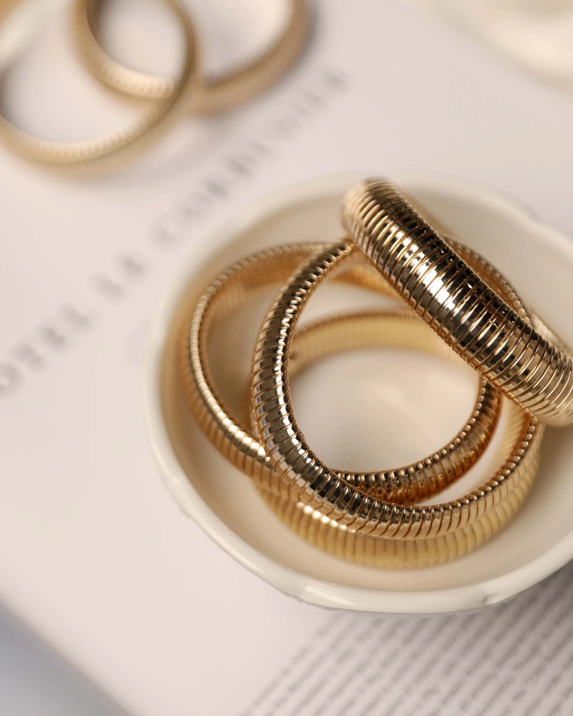 Flex Snake Chain Stretch Bracelet Set - Image 9