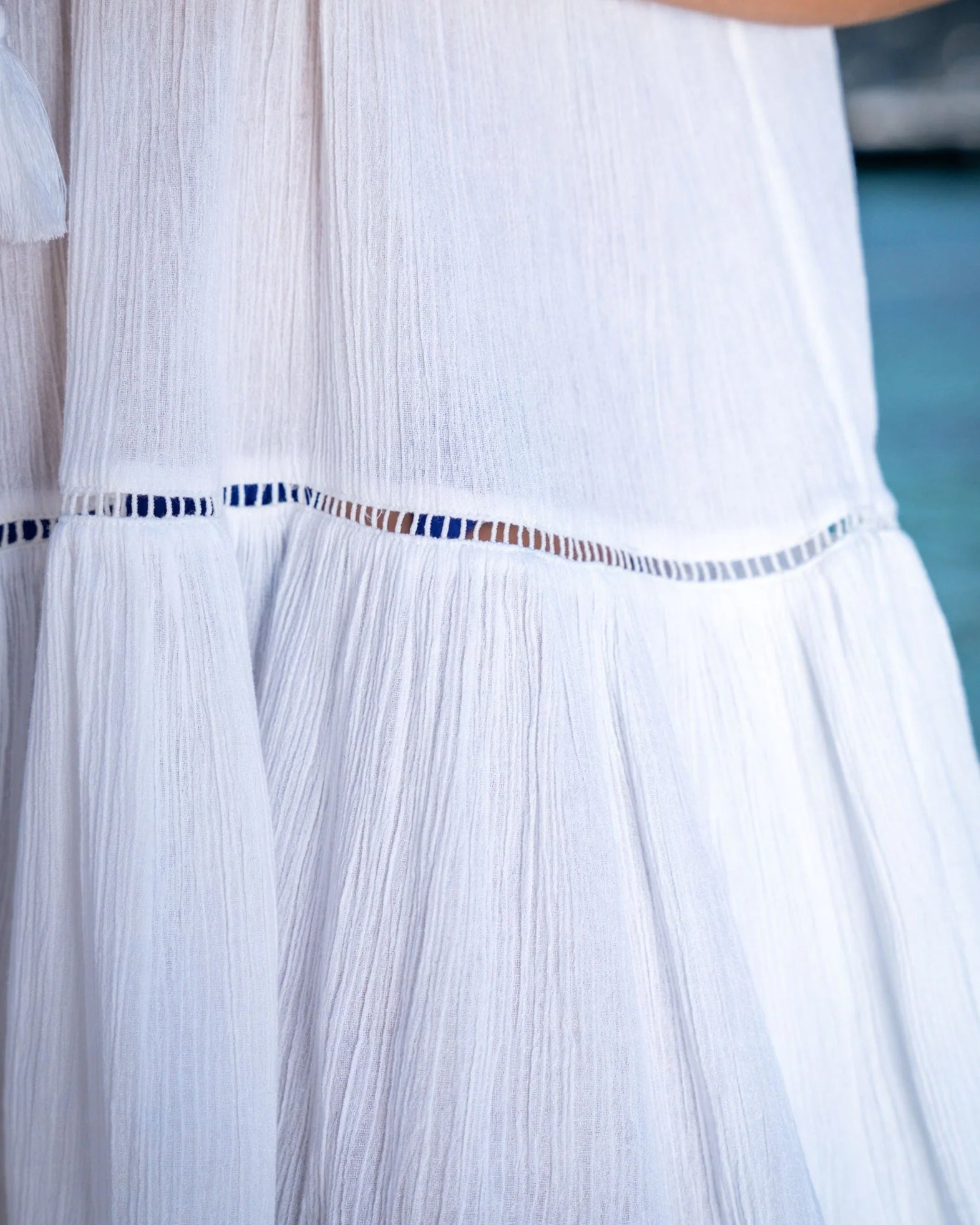 Gari Dress Fresh White - Image 7