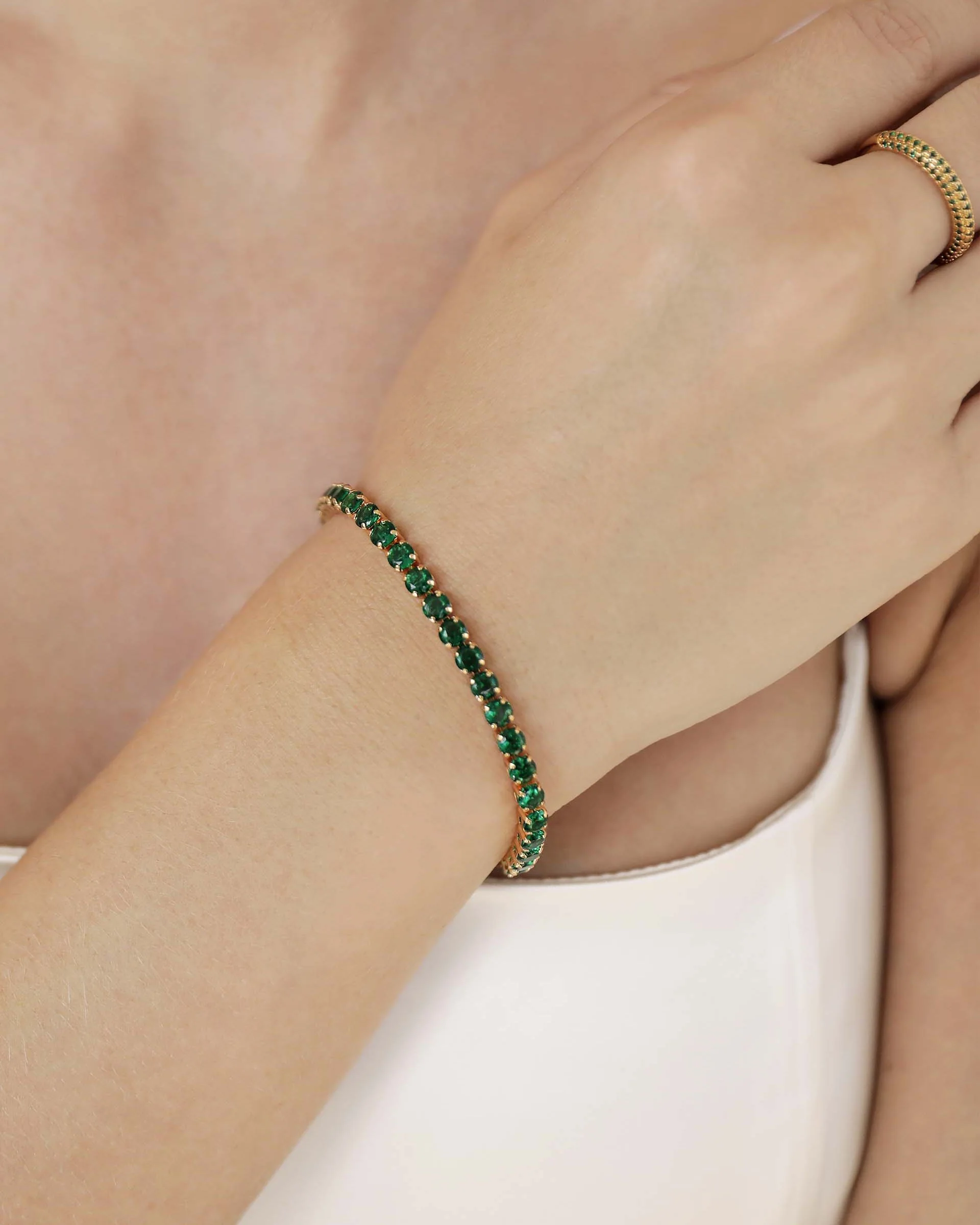Giselle Sparkle Crystal Bracelet - Image 3