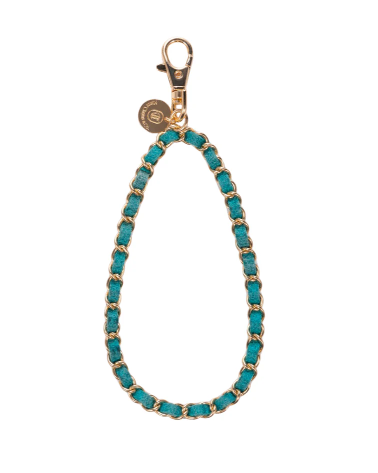 Gold N' Emerald Phone Wristlet - Image 2