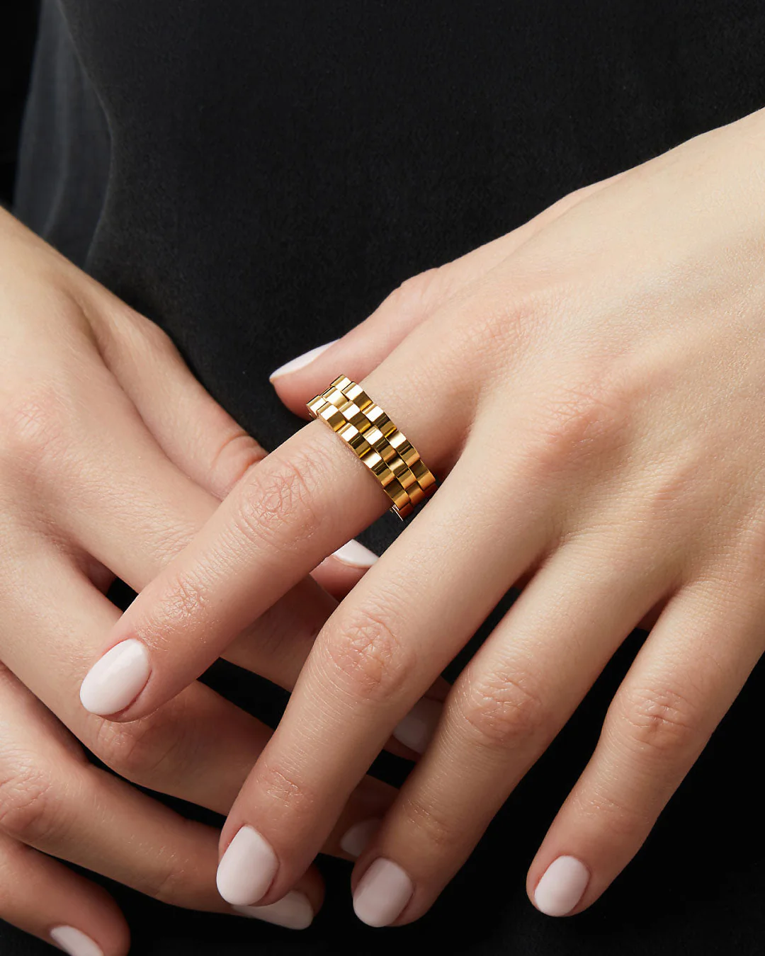 Gold Statement Ring - Parker - Image 2