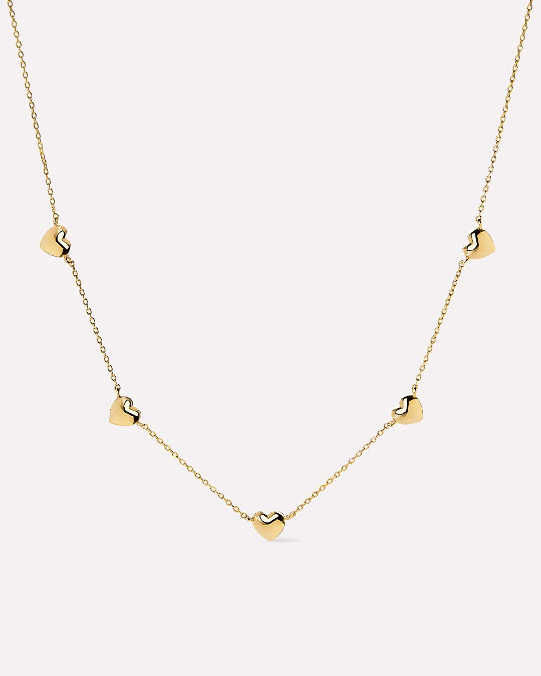 Heart Necklace - Lev Mini Station Necklace