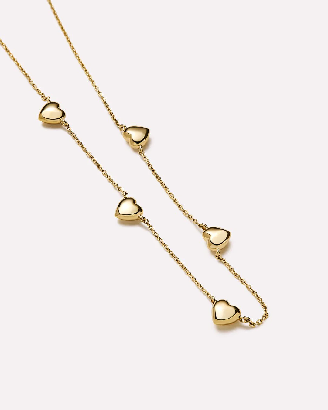 Heart Necklace - Lev Mini Station Necklace - Image 4