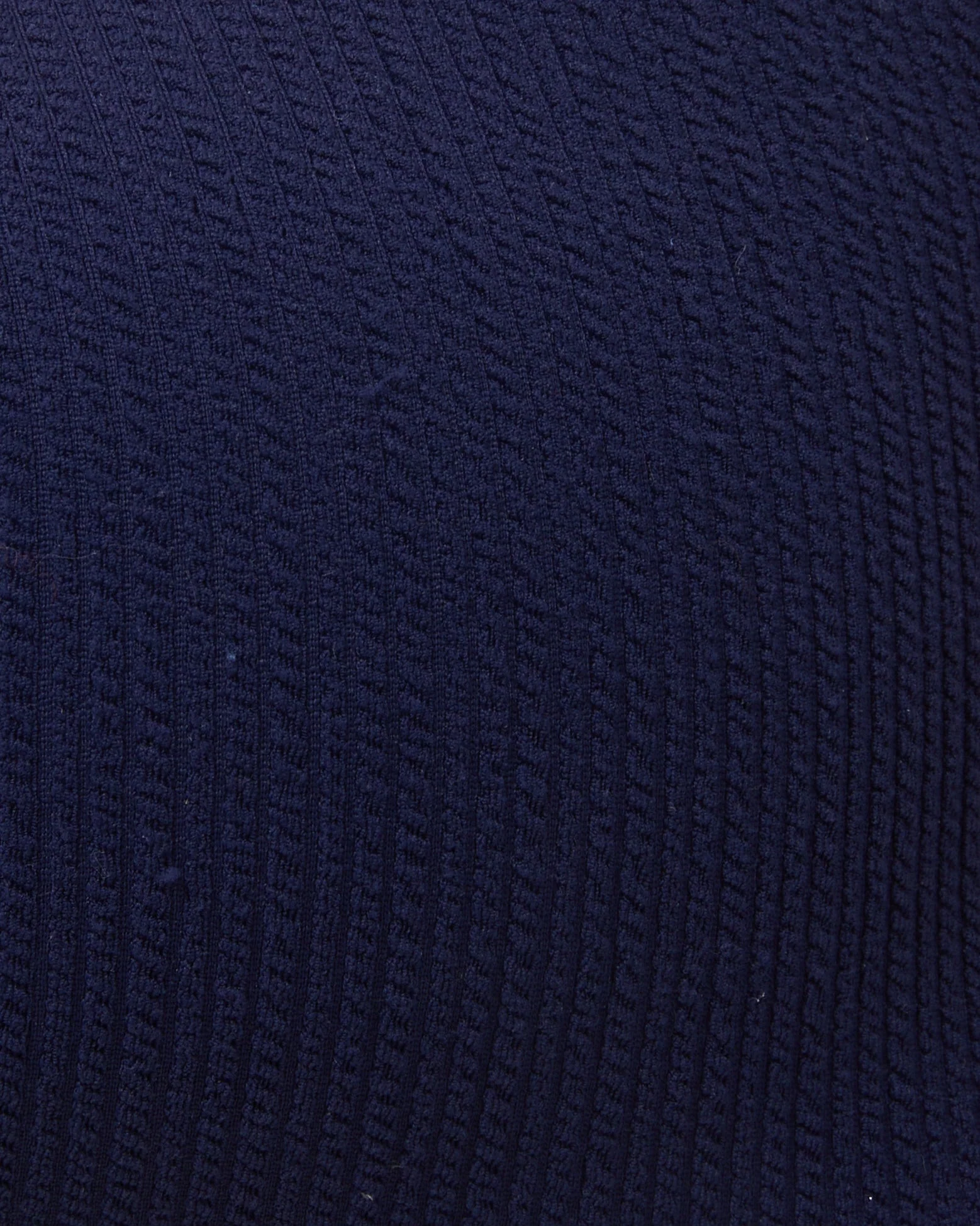 Hi Leg Hi Waist Bottom In Navy Texture - Image 6