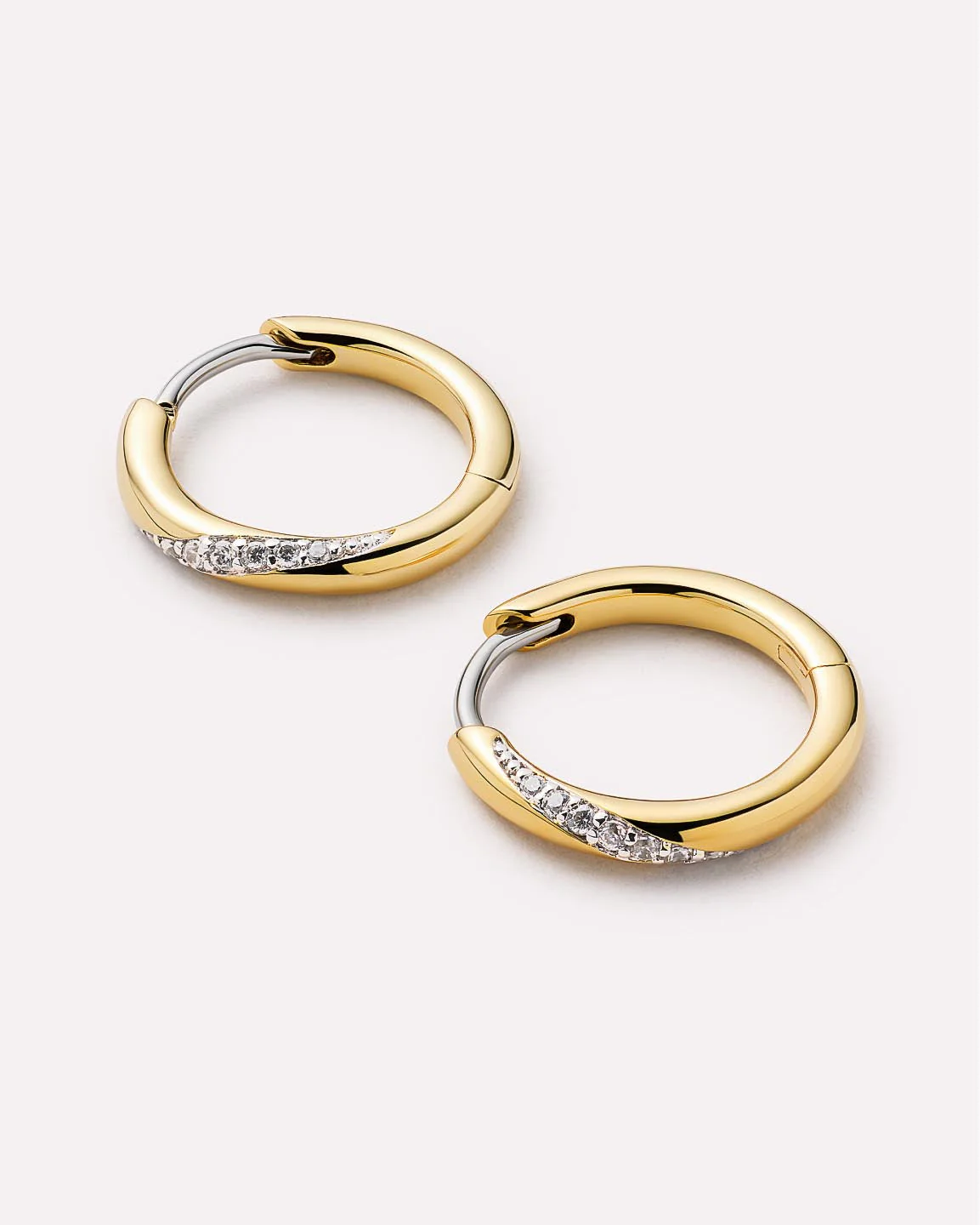 Hoop Earrings - Kira Slim Hoops - Image 5