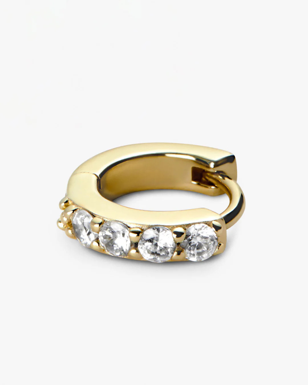Huggie Hoop Earrings - Suzanne - Image 3
