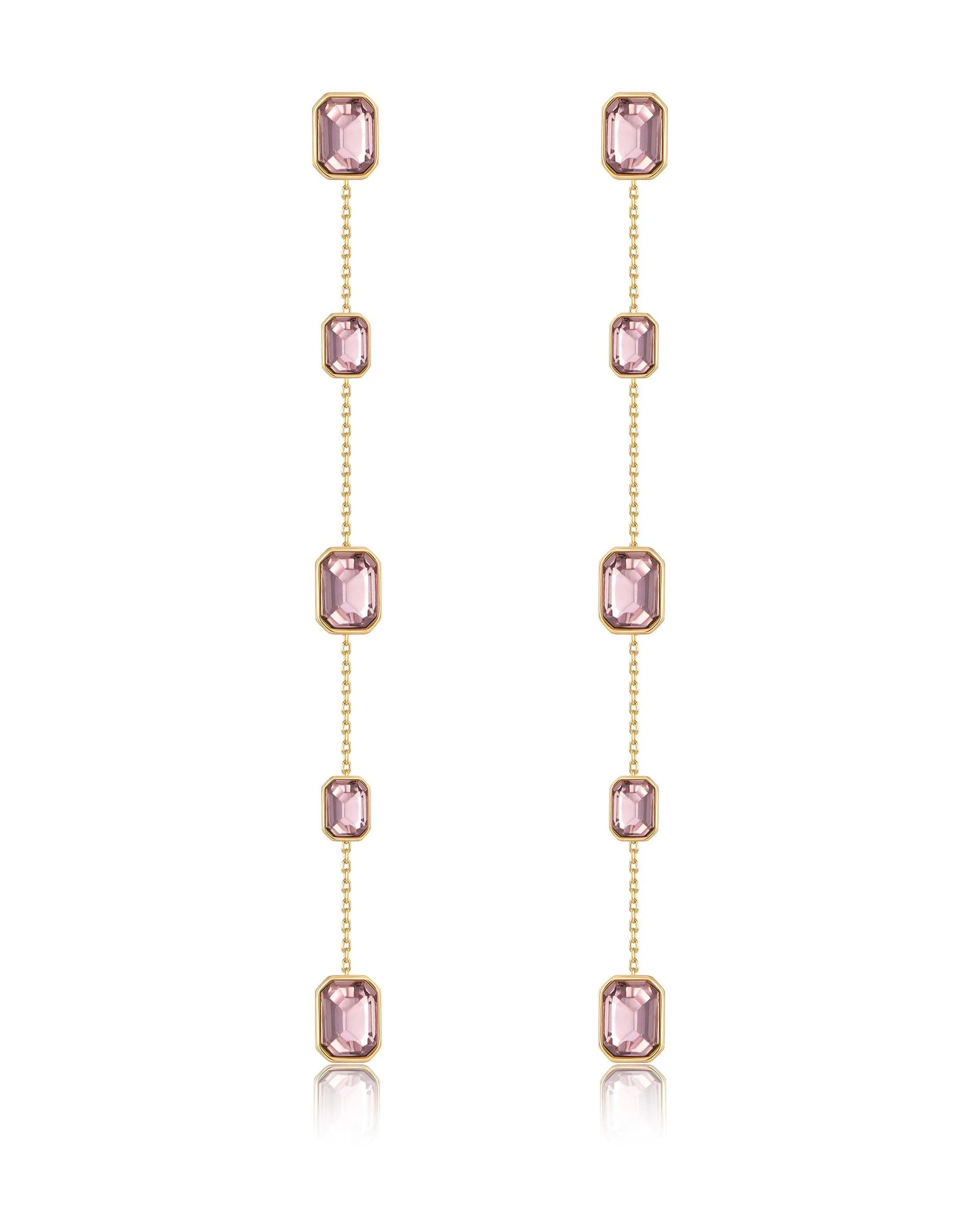 Iconic Crystal Dangle Earrings - Image 14