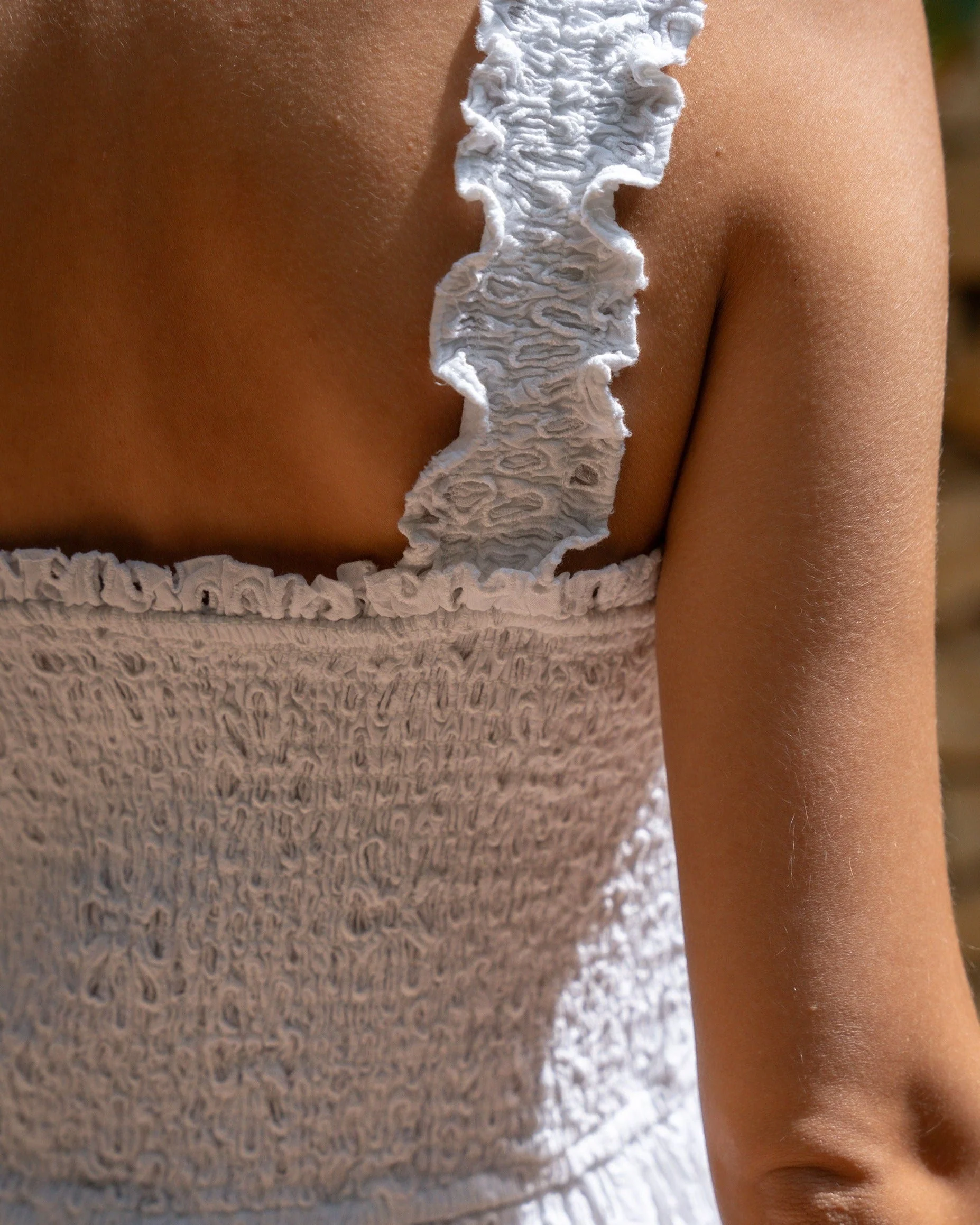 Kristen Dress Fresh White Seaside Eyelet - Image 5