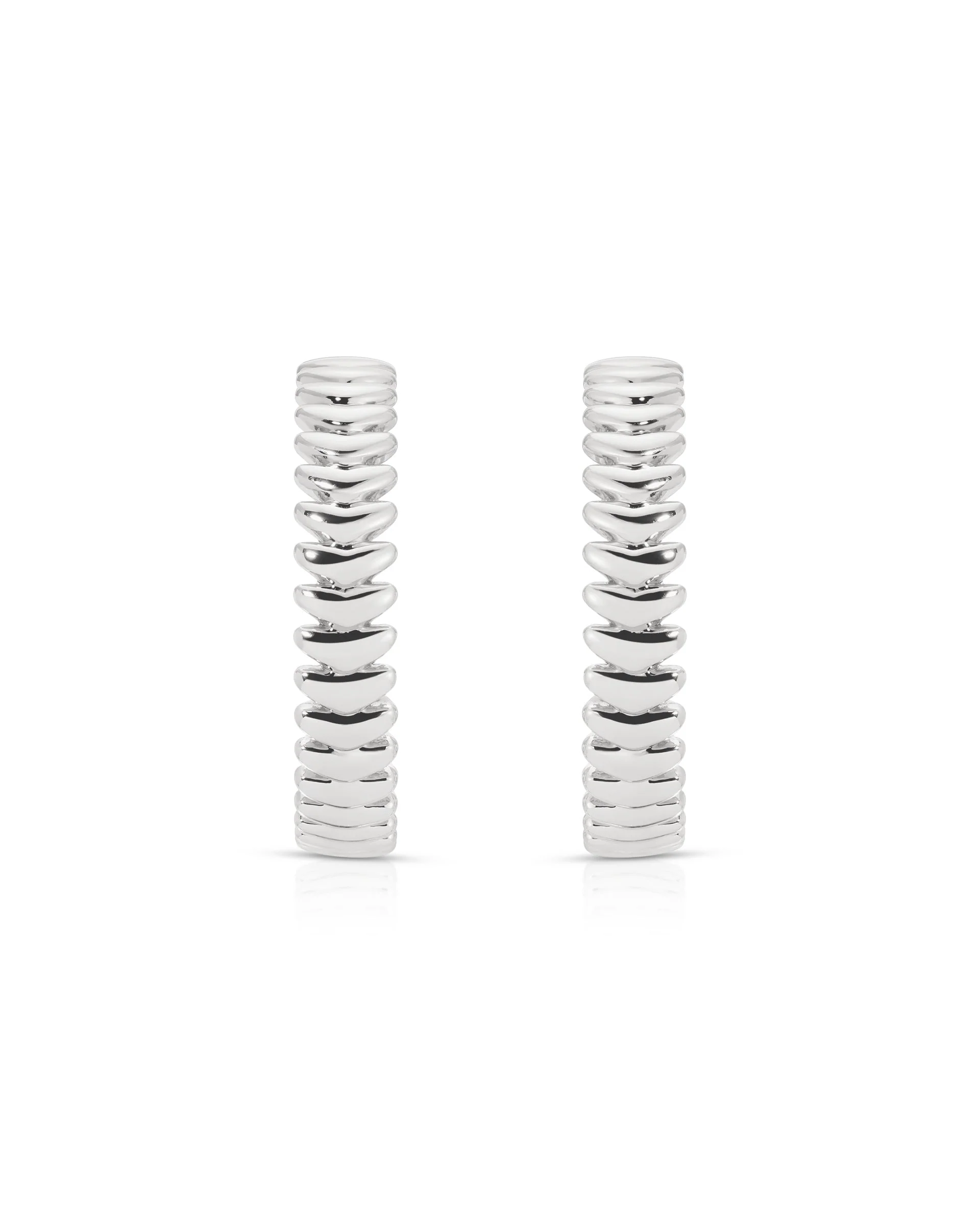 Large Metal Moderna Hoops - Image 4
