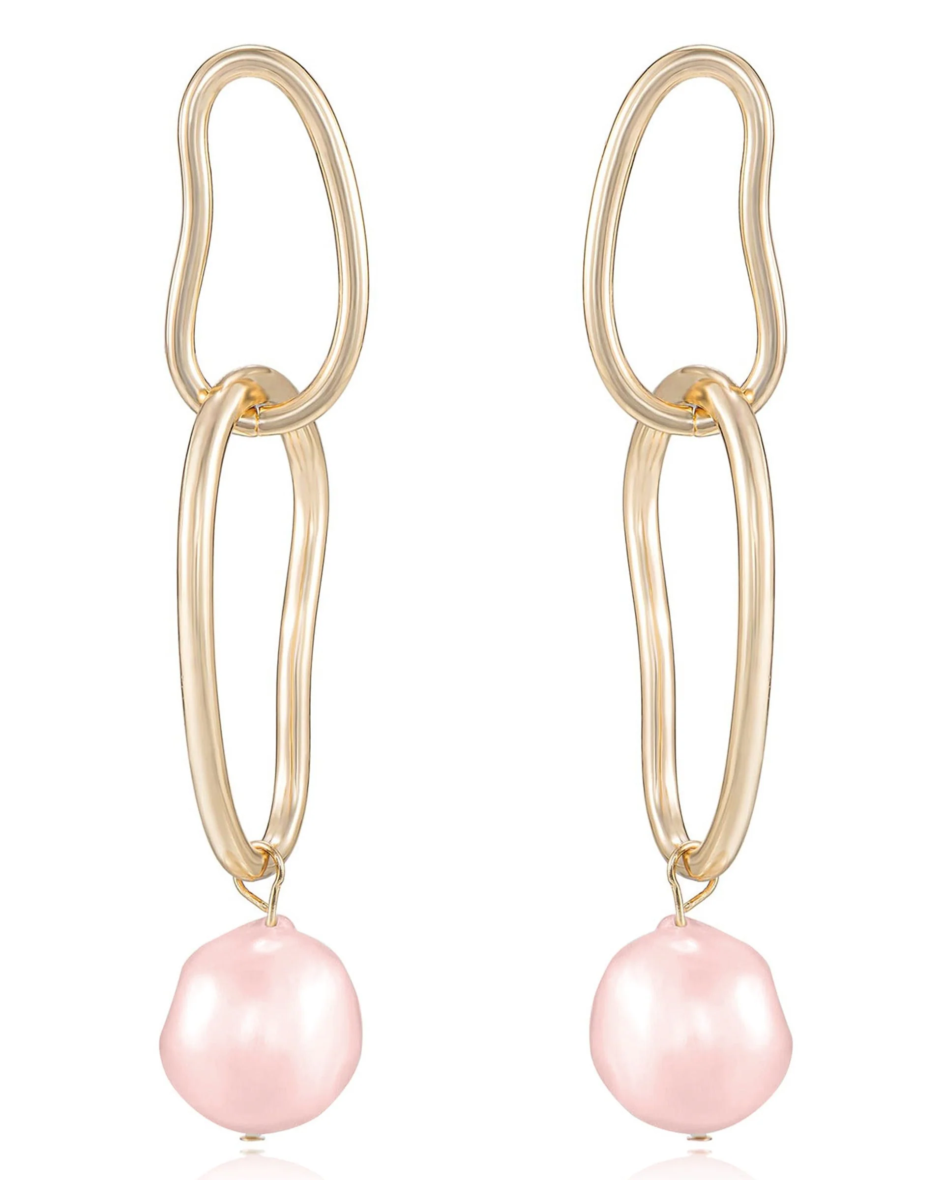 Mara Dangle Pearl Earrings - Image 12
