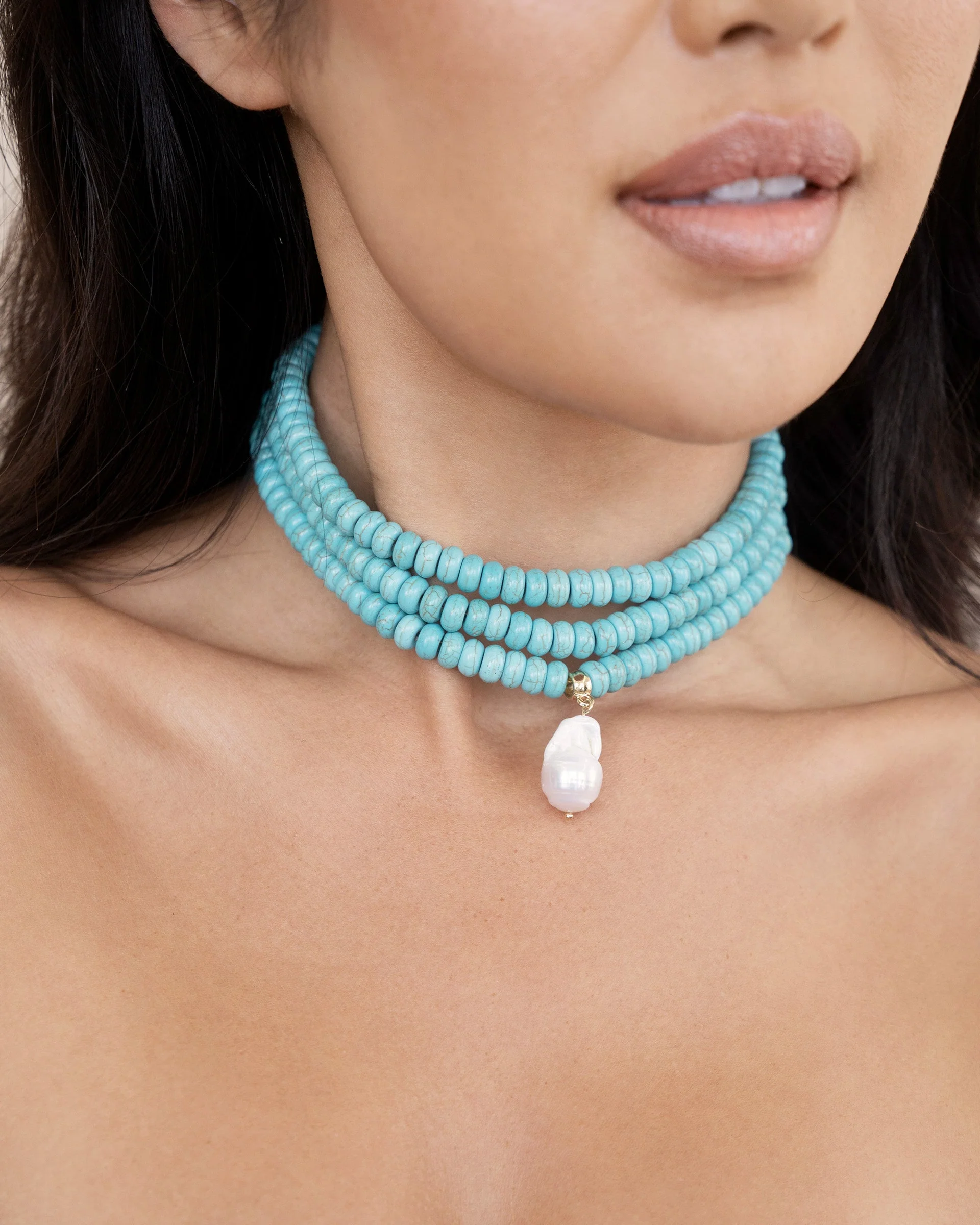 Marina Layers Turquoise Necklace - Image 3