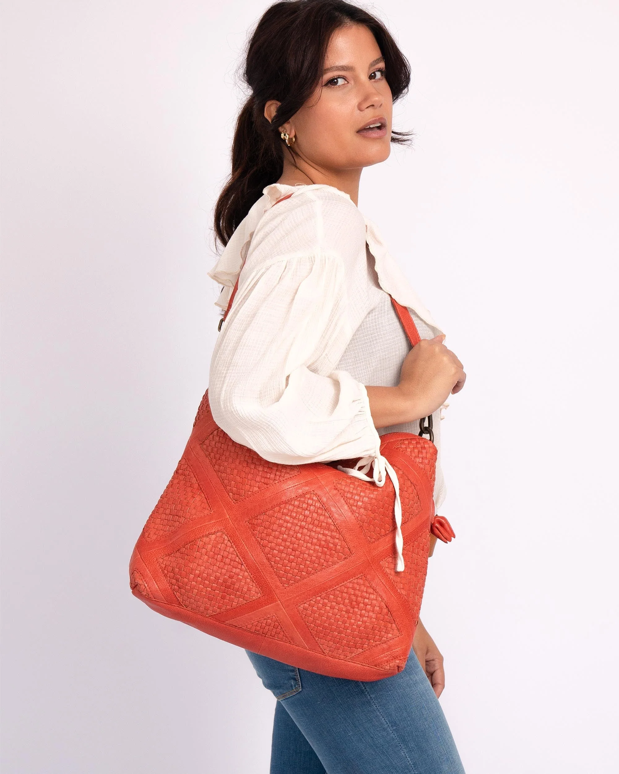 Middel | Bohemian Leather Crossbody Bag - Image 12