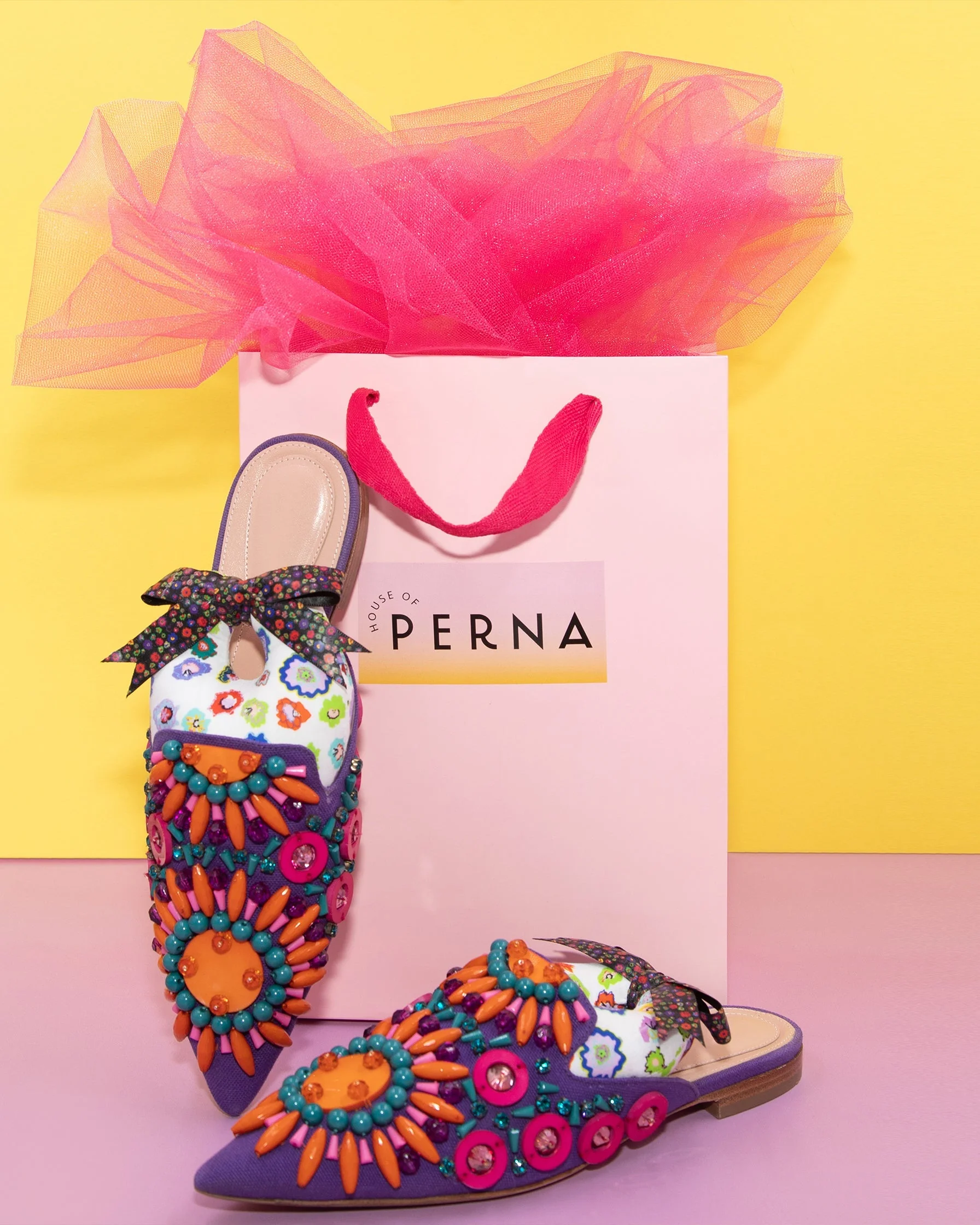 Millefiori Long Shoe Stuffer Inserts by Amanda Perna - Image 6
