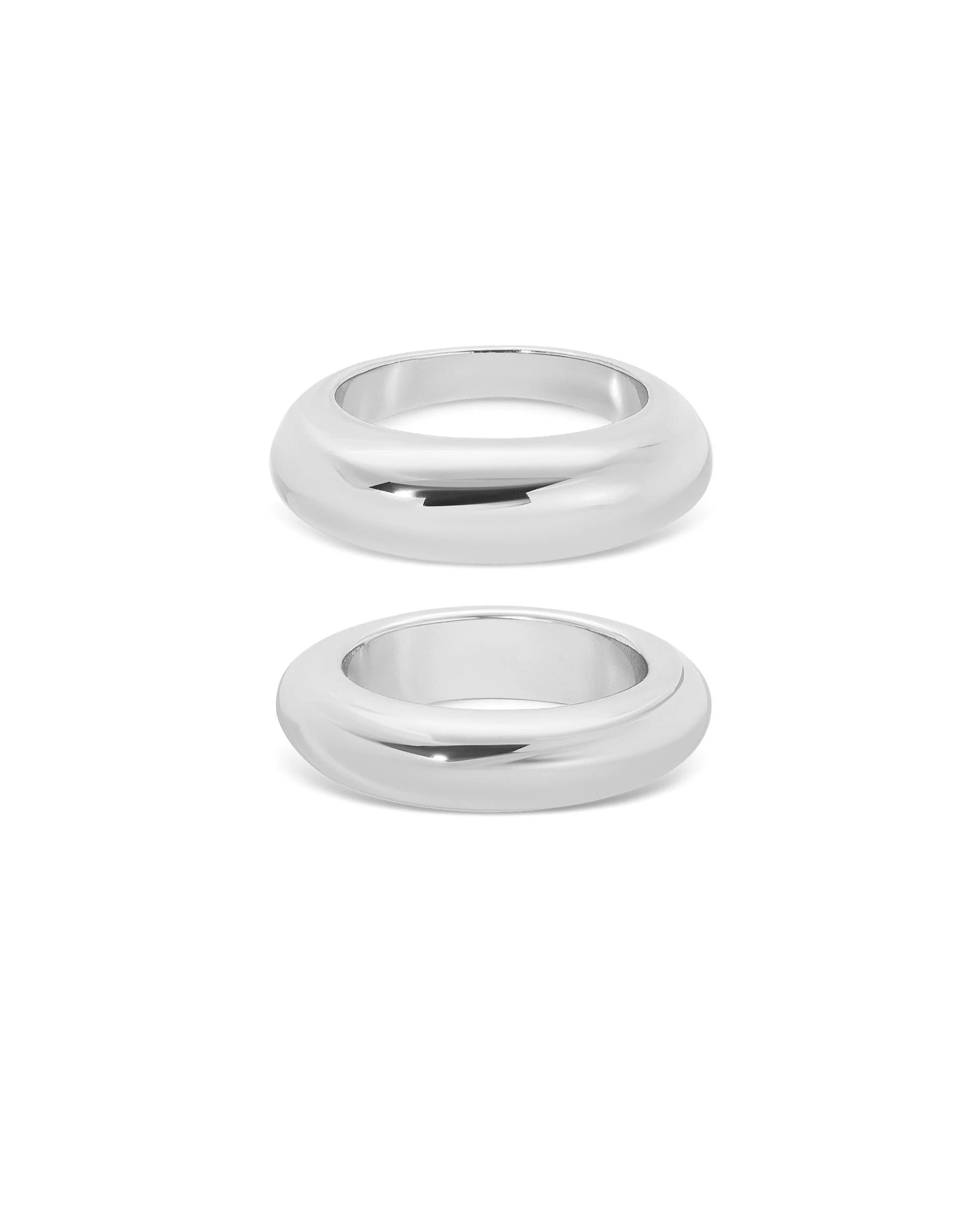 Modern Dome Ring Set - Image 7