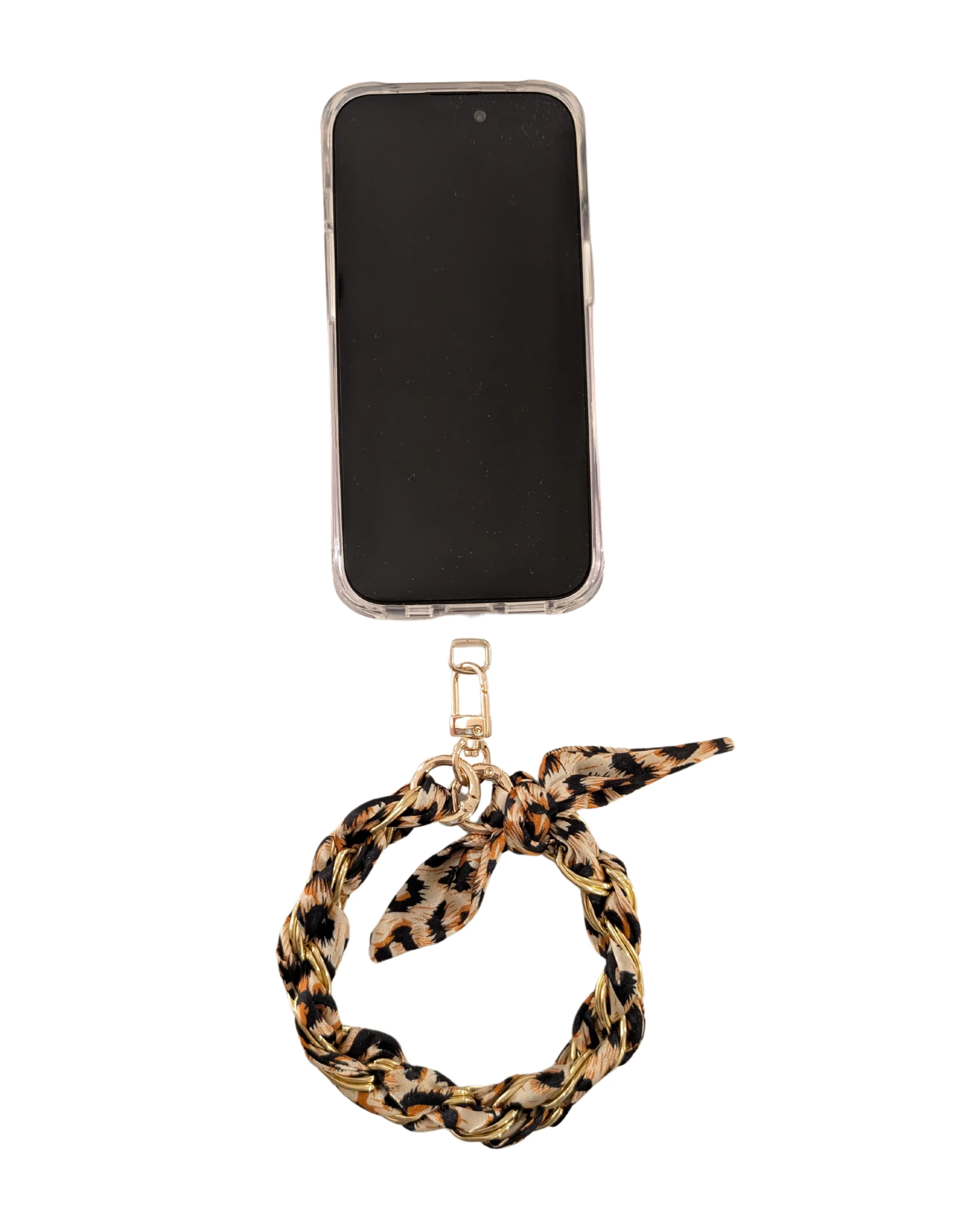 Oh Lala Leopard Phone Wristlet - Image 4