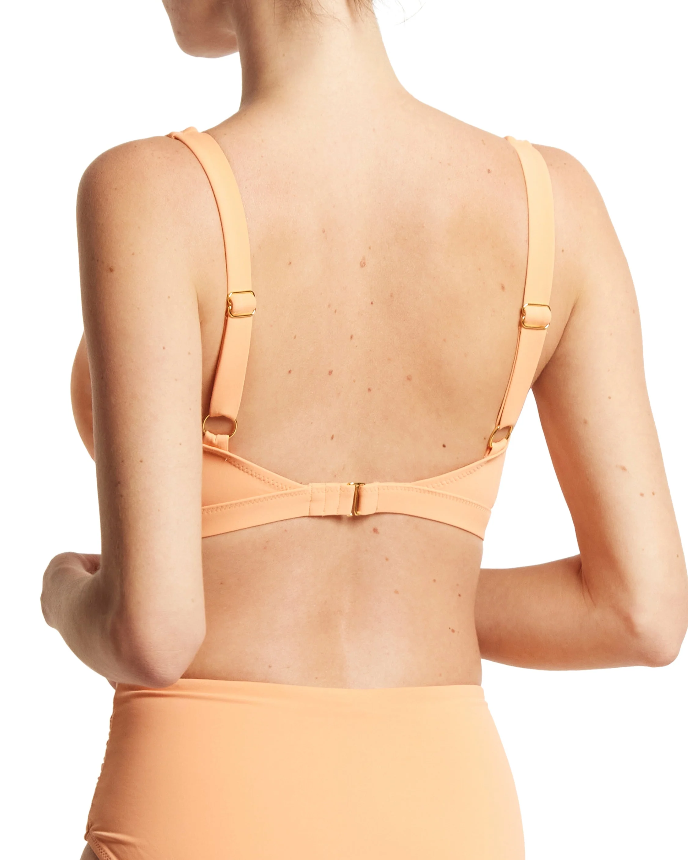 Plunge Swim Top Florence Orange - Image 3