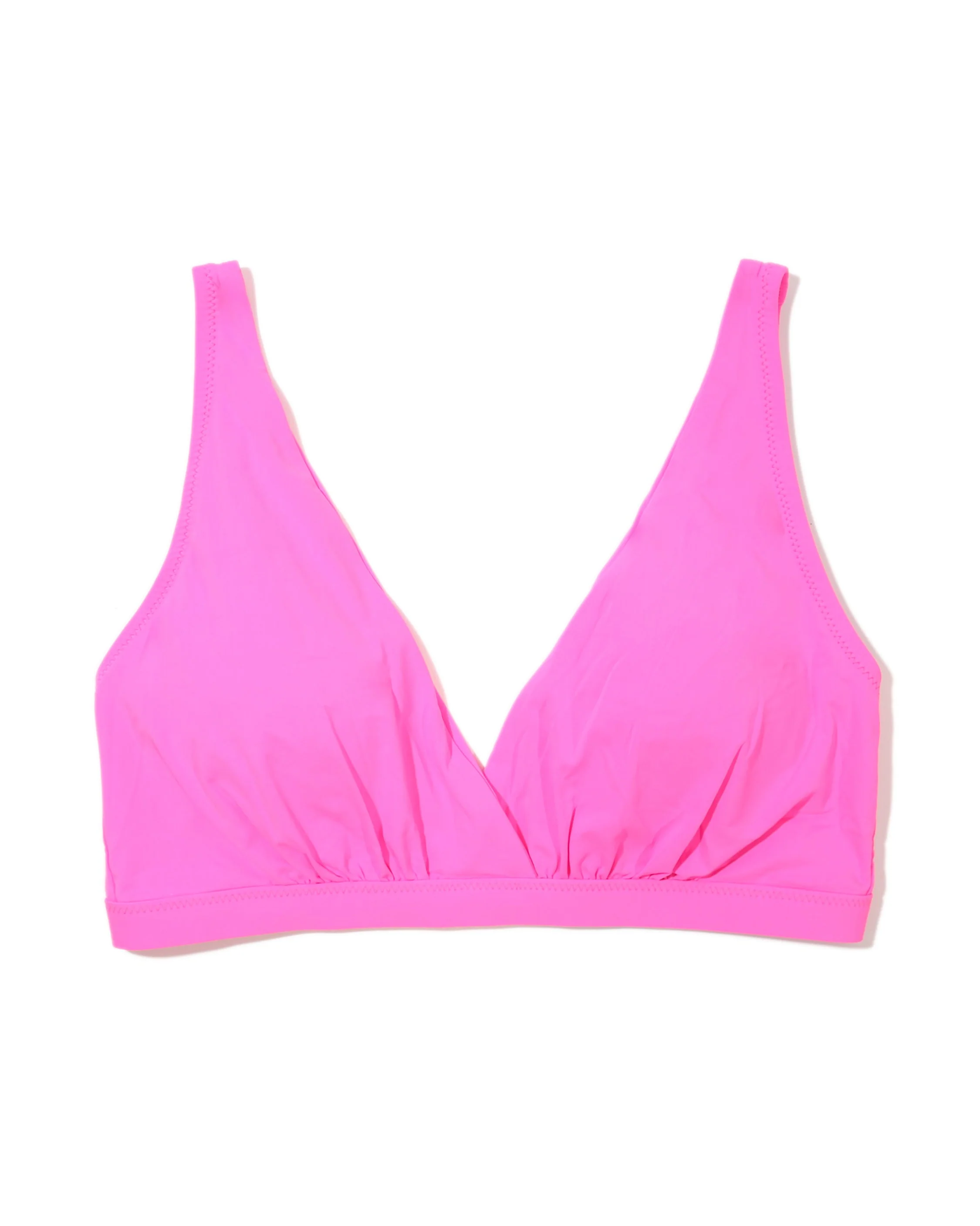 Plunge Swim Top Unapologetic Pink - Image 2
