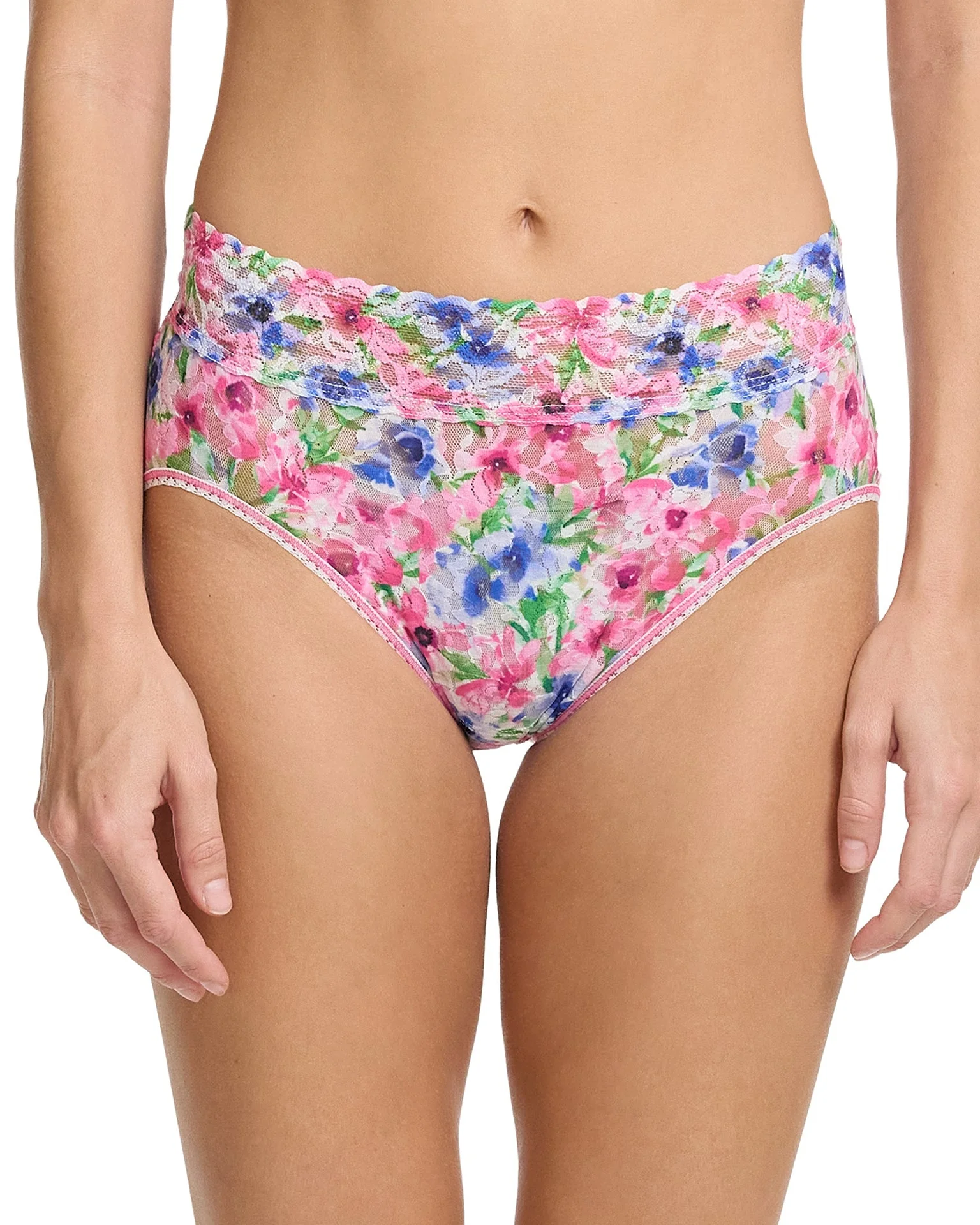 Printed Signature Lace® French Brief Paint And Pour