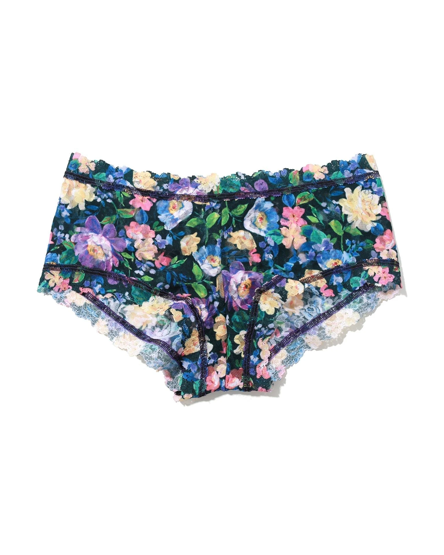 Printed Signature Lace Boyshort Dream Garden - Image 3